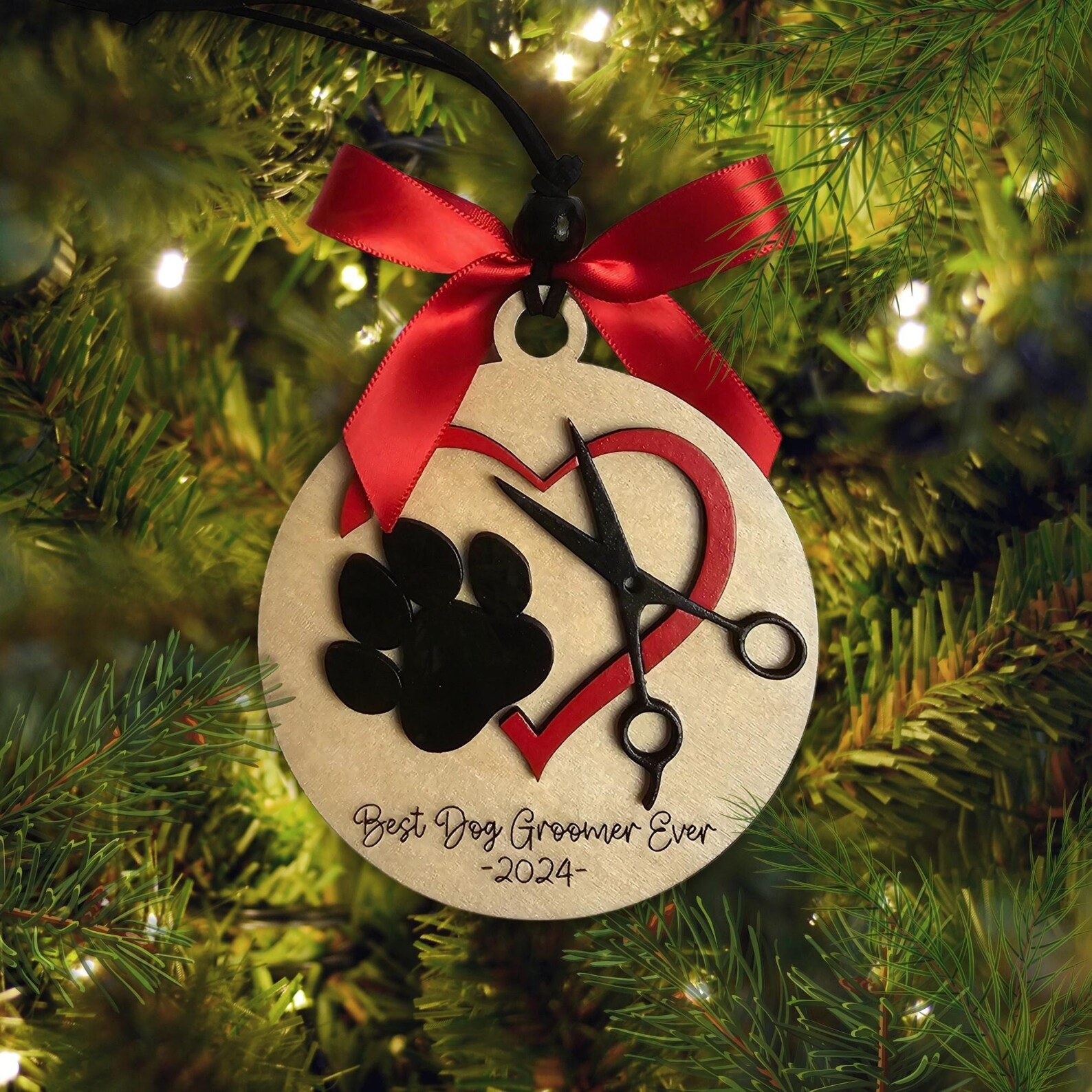 Best Dog Groomer Ever Ornament