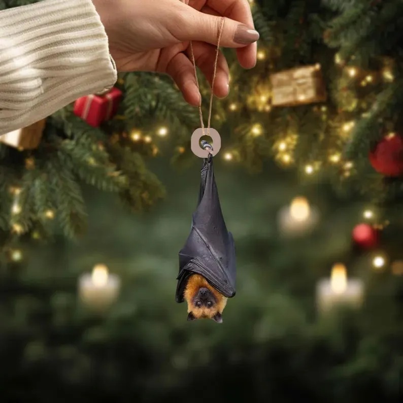 Opossum Christmas Ornament