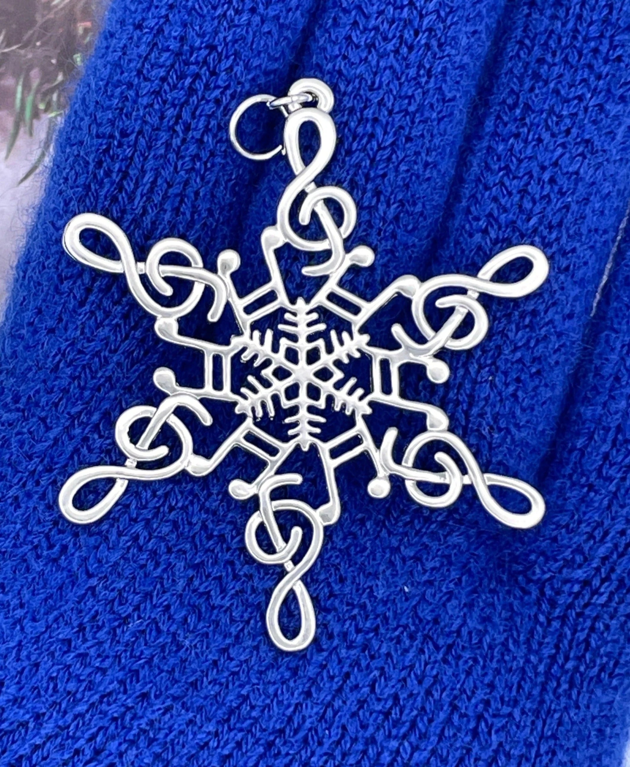Musical Snowflake Ornament Collection