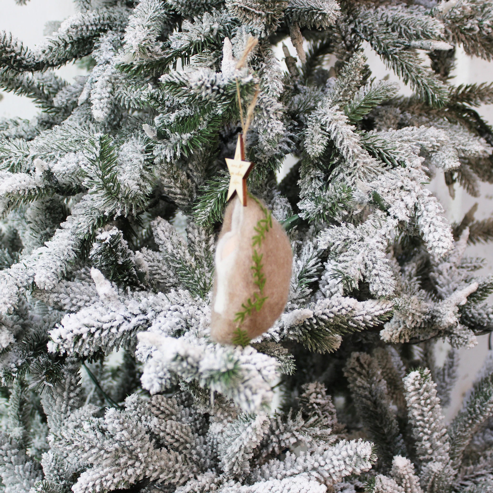 Handmade Baby Jesus Ornament