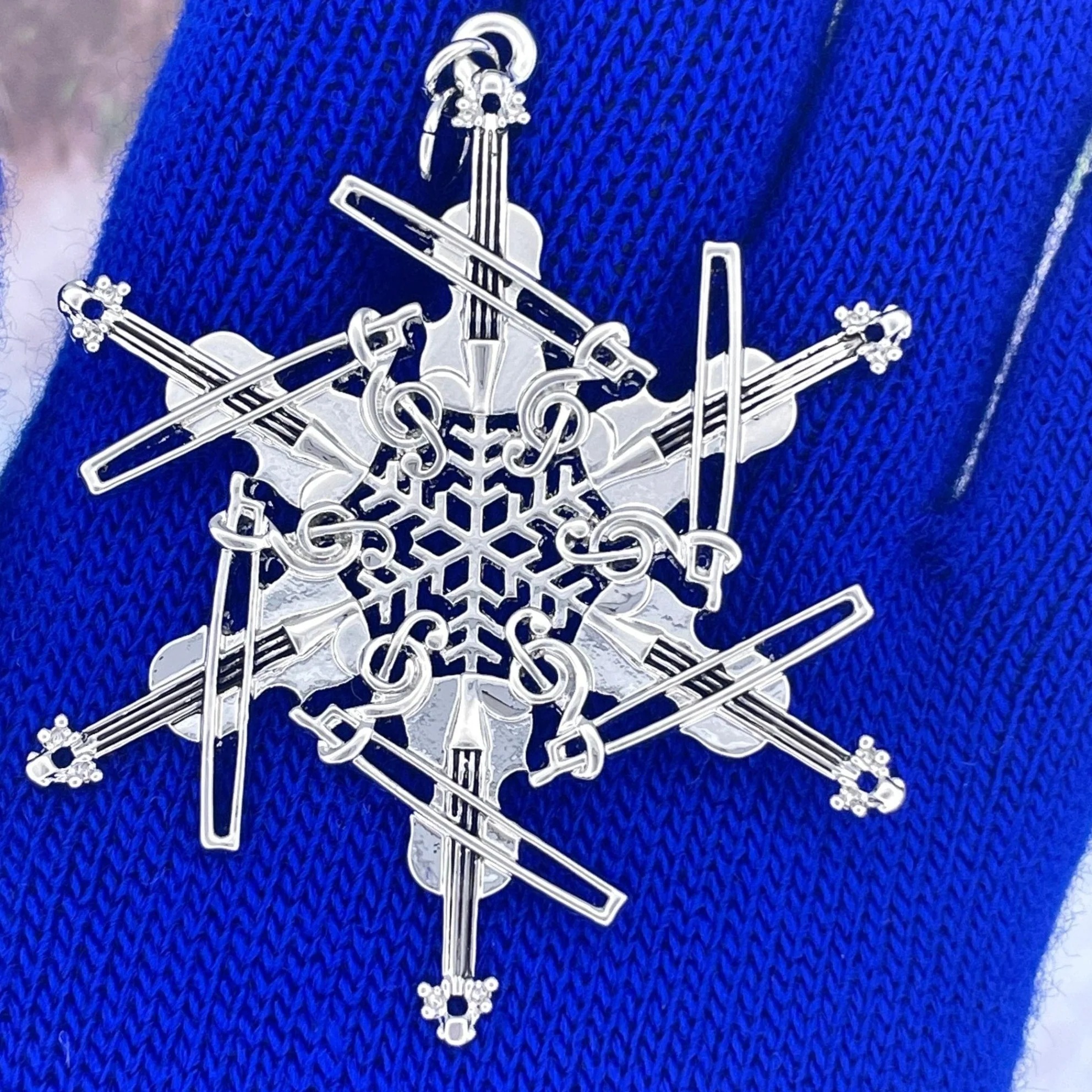 Musical Snowflake Ornament Collection