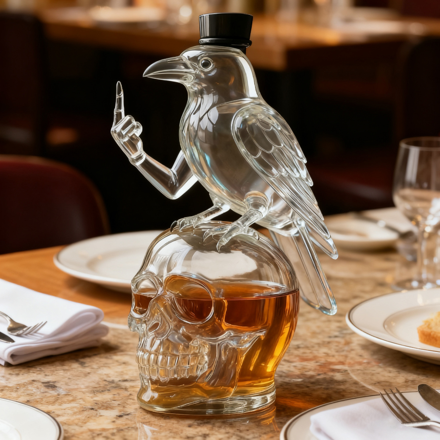 F-CAW-F Whiskey Bottle 