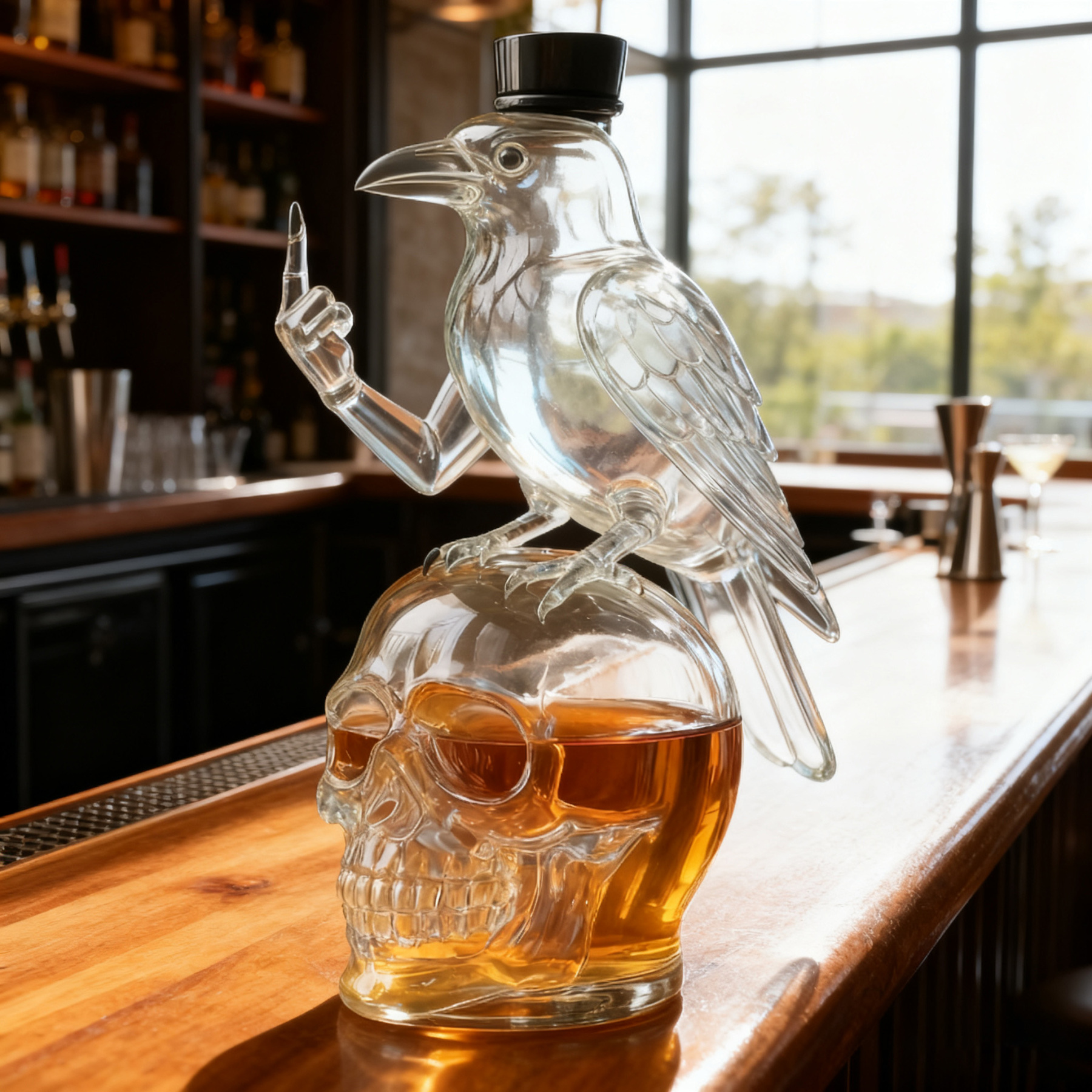 F-CAW-F Whiskey Bottle 