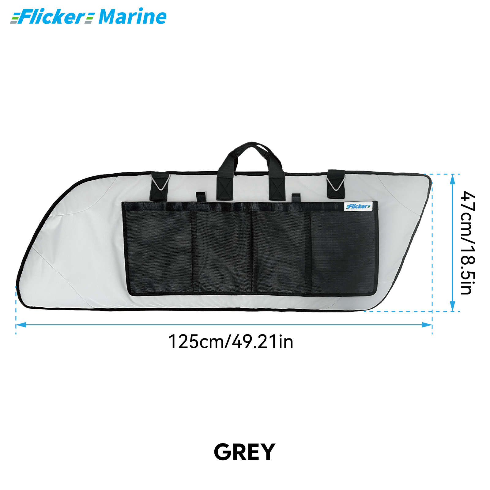 Sailboat Cover for Laser – Custom Fit Dinghy Cover for Storage, Docking & Trailering