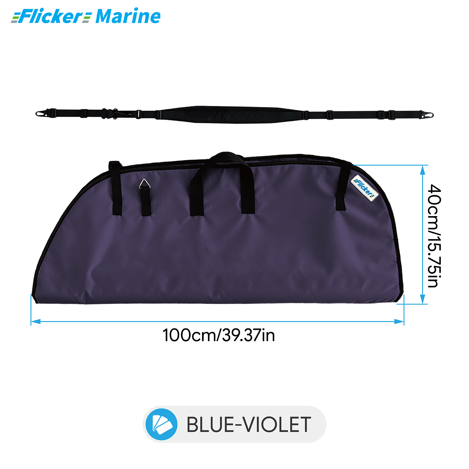 Sailboat Cover for Byte CII – Custom Fit Dinghy Cover for Storage, Docking & Trailering