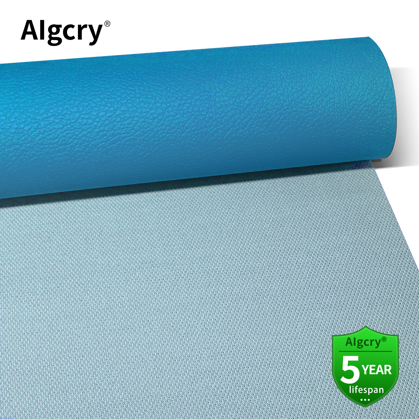 Marine PVC Leather 5 Yards for Yacht Upholstery, Flexible Synthetic Leather for Boat Seating and Interior Panels
