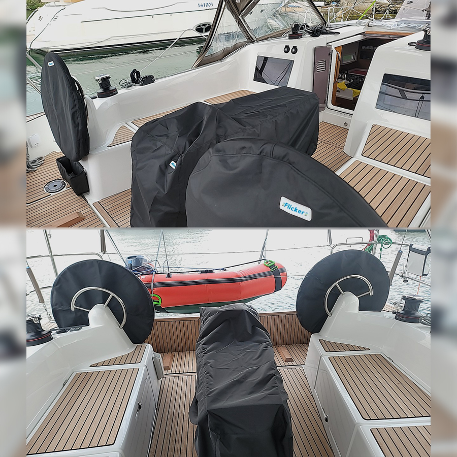 Sailing Helm covers  Yacht steering wheel covers