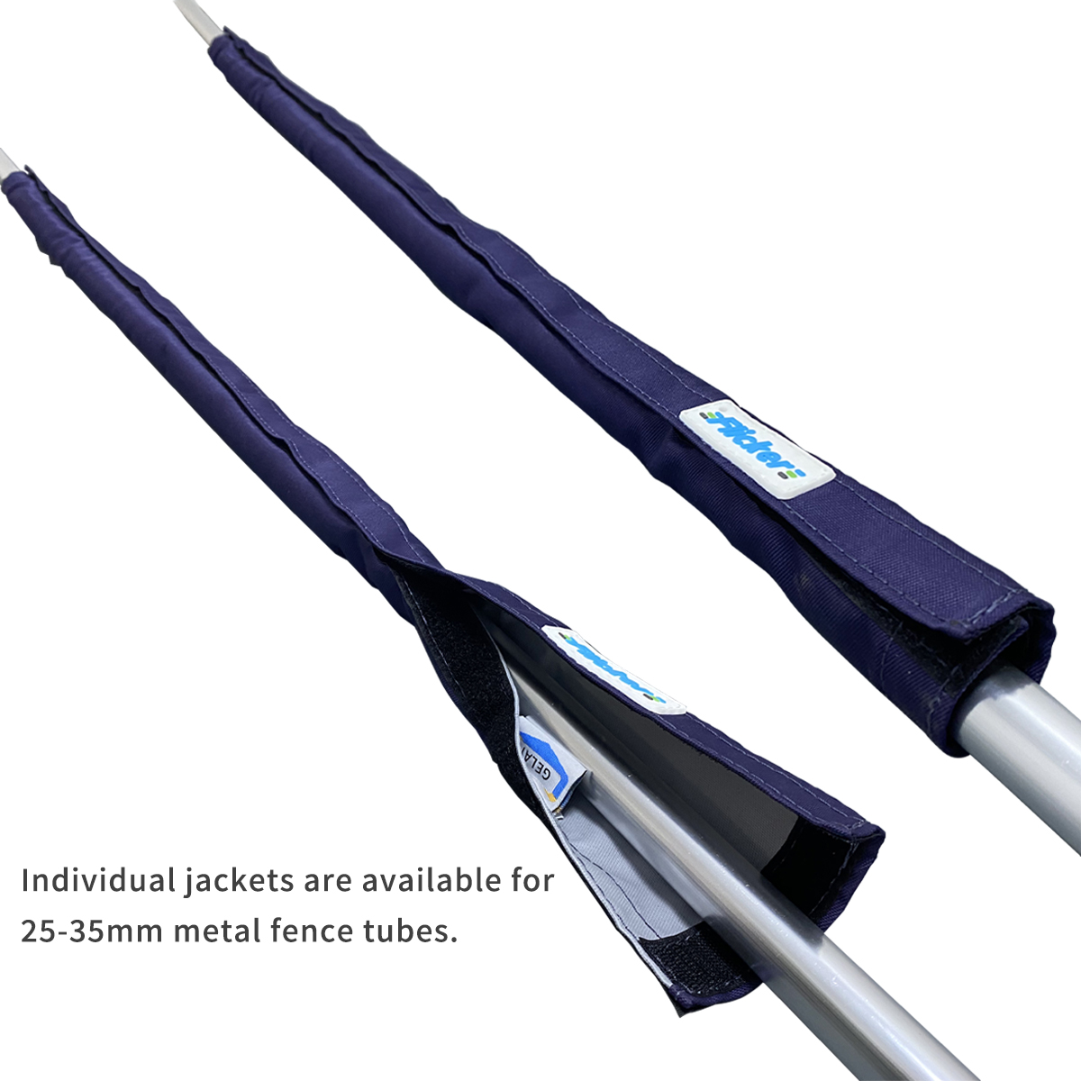  Flicker Sailboat Fence Handrail Covers, Polyester Composite Oxford Fabric, High Color Fastness, Sunlight Resistant, Wear-Resistant with PVC Pipe Inside for Universal Fit