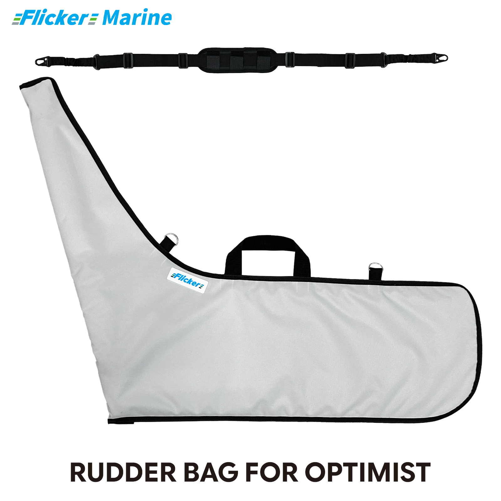 Sailboat Cover for Optimist – Custom Fit Dinghy Cover for Storage, Docking & Trailering