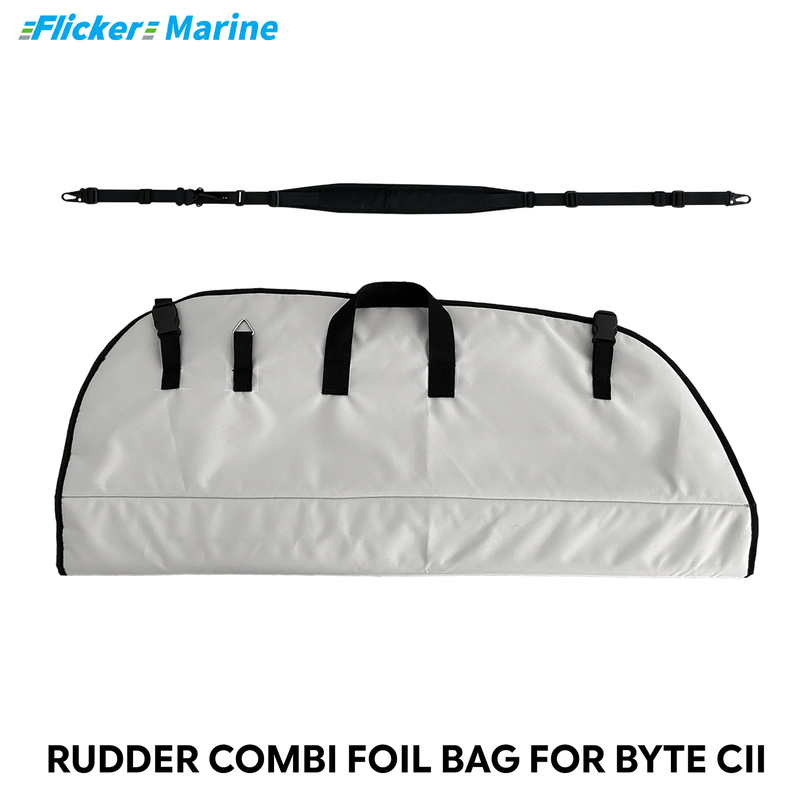 Sailboat Cover for Byte CII – Custom Fit Dinghy Cover for Storage, Docking & Trailering