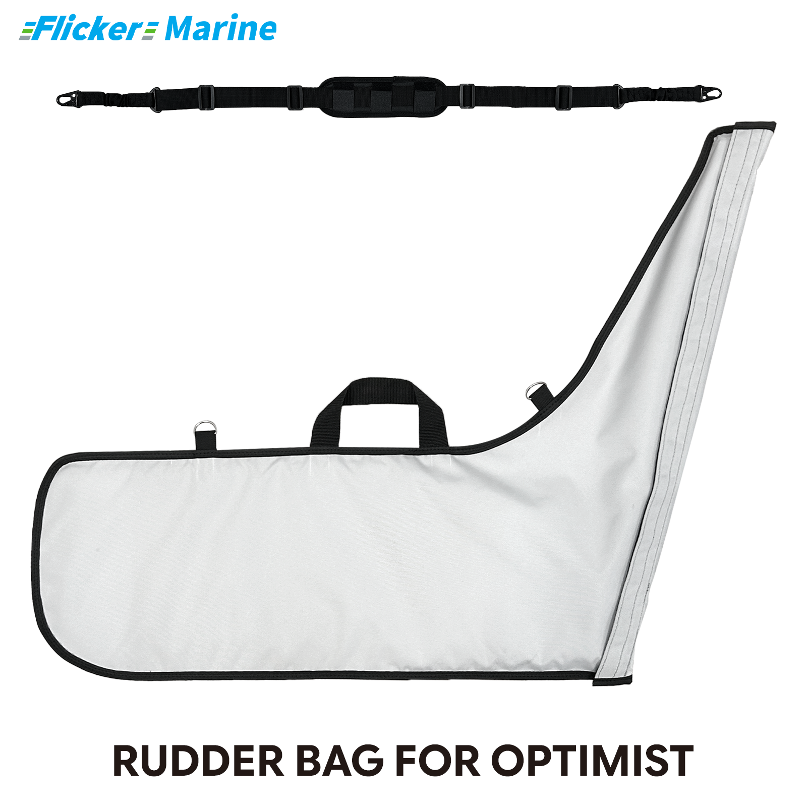 Sailboat Cover for Optimist – Custom Fit Dinghy Cover for Storage, Docking & Trailering