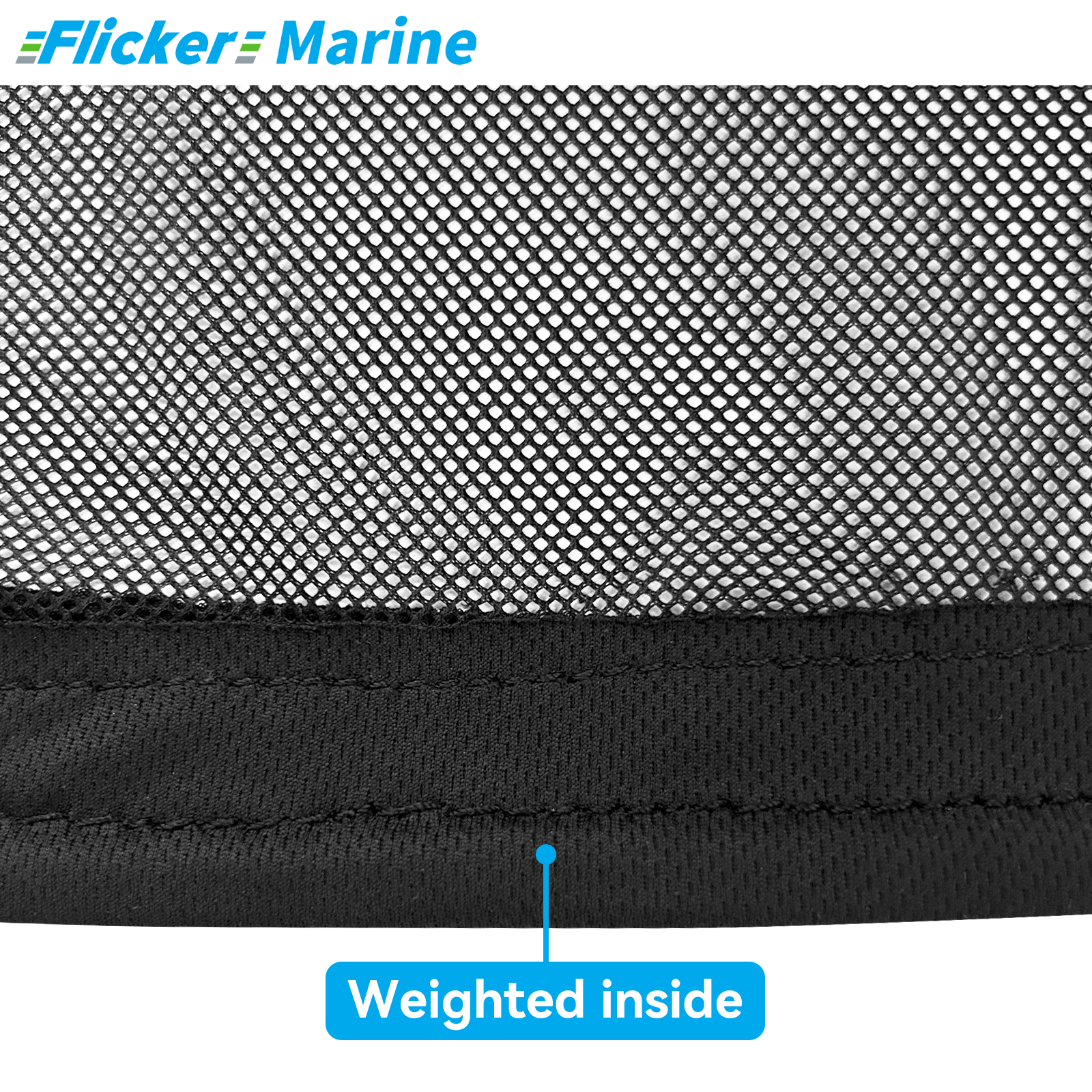 TBUEX Marine Hatch Mosquito Nets | with Weight | Multiple Sizes | Polyester