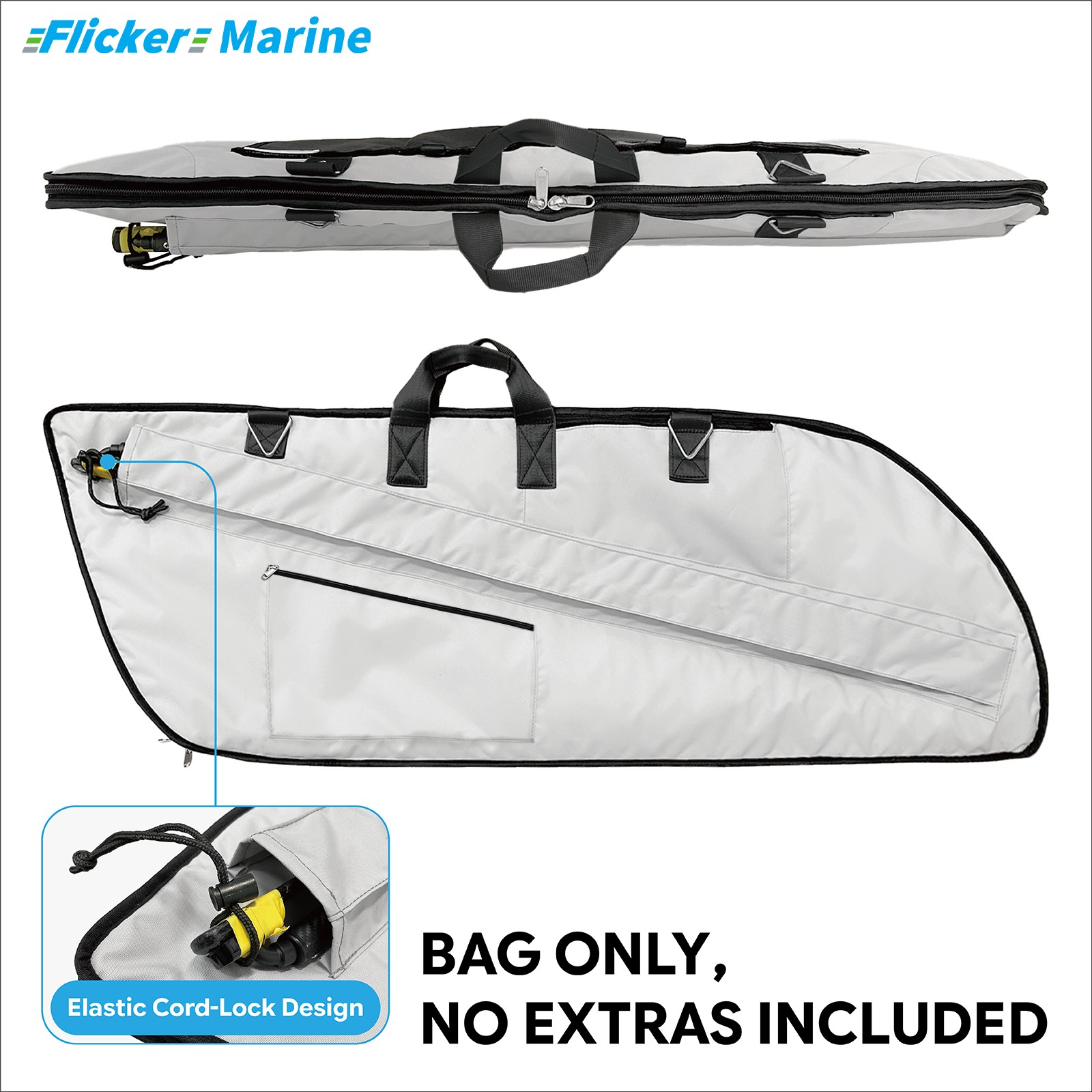 Sailboat Cover for Laser – Custom Fit Dinghy Cover for Storage, Docking & Trailering