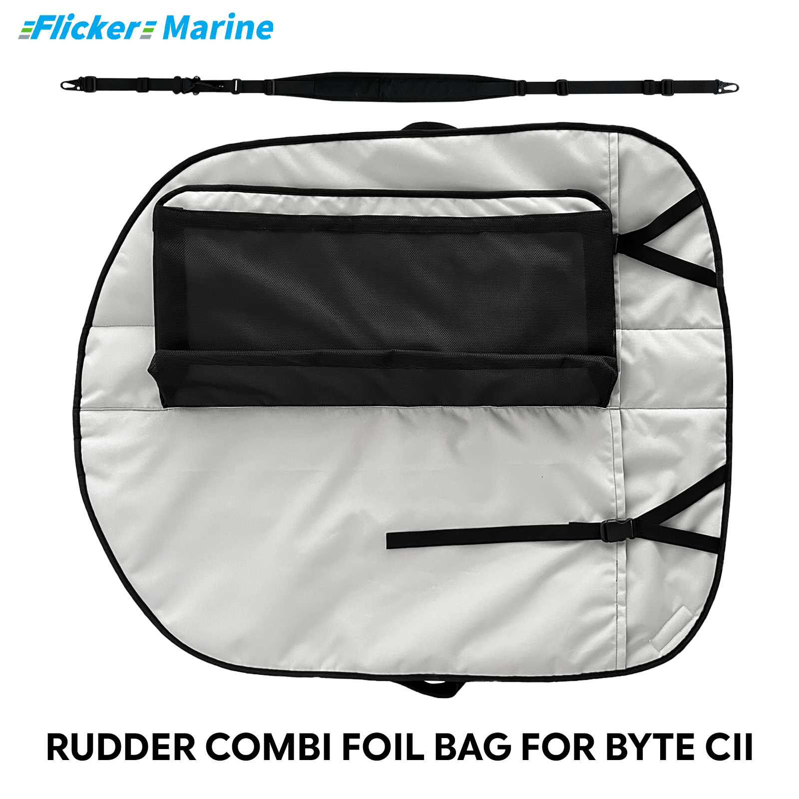 Sailboat Cover for Byte CII – Custom Fit Dinghy Cover for Storage, Docking & Trailering