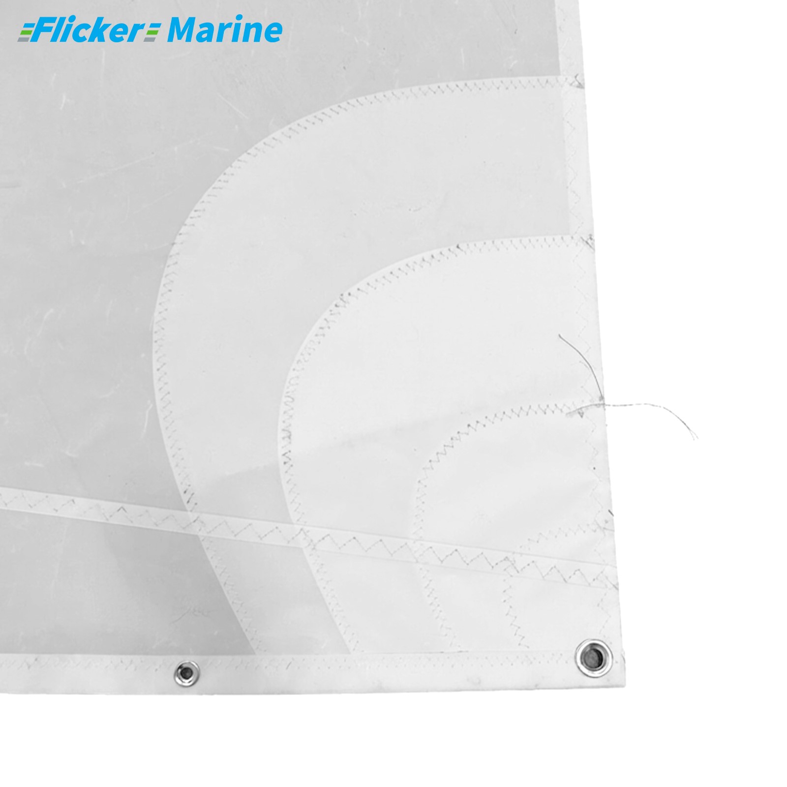 FLICKER Training Sail for Optimist, Durable Polyester Practice Sail, Lightweight Sailing Training Equipment