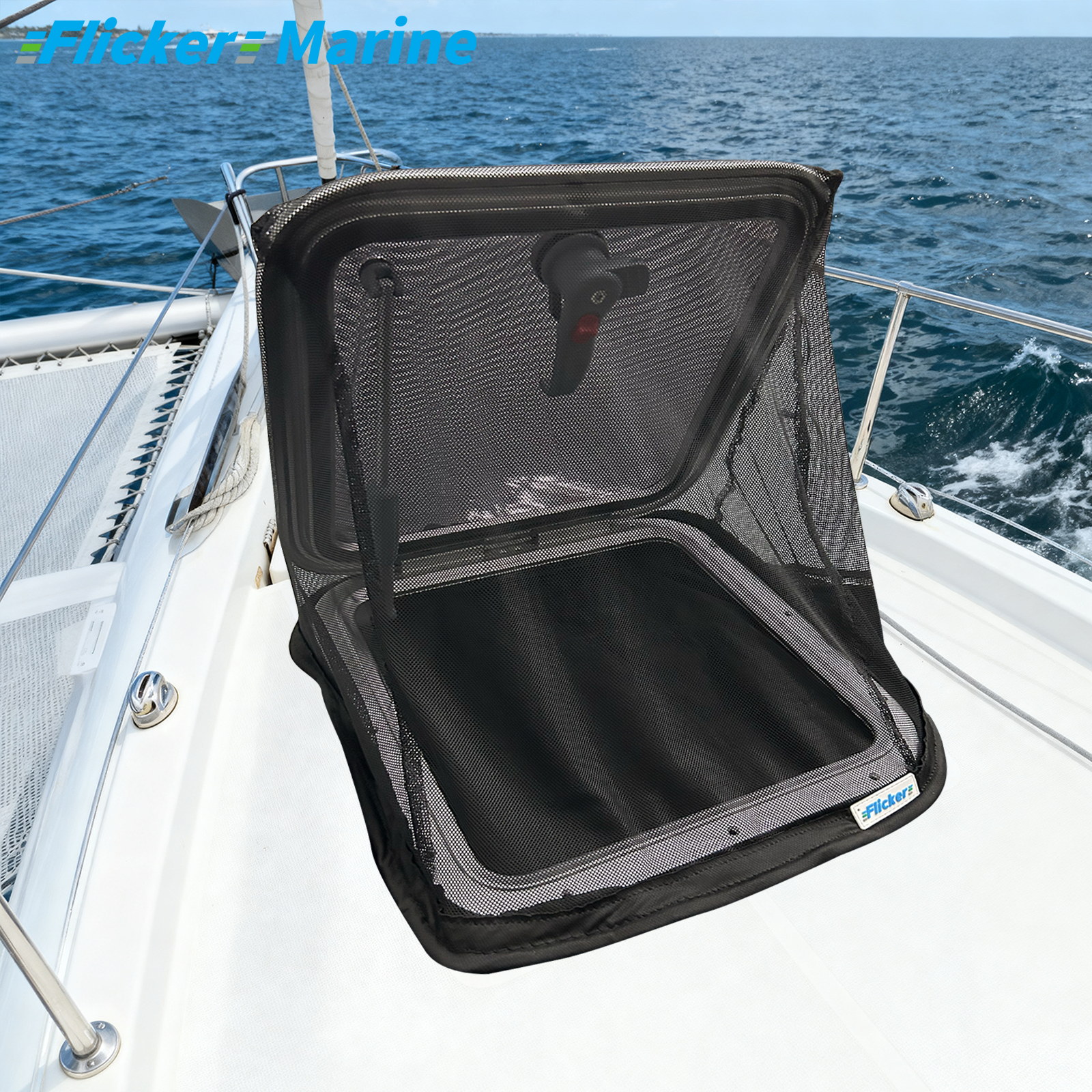 TBUEX Marine Hatch Mosquito Nets | with Weight | Multiple Sizes | Polyester