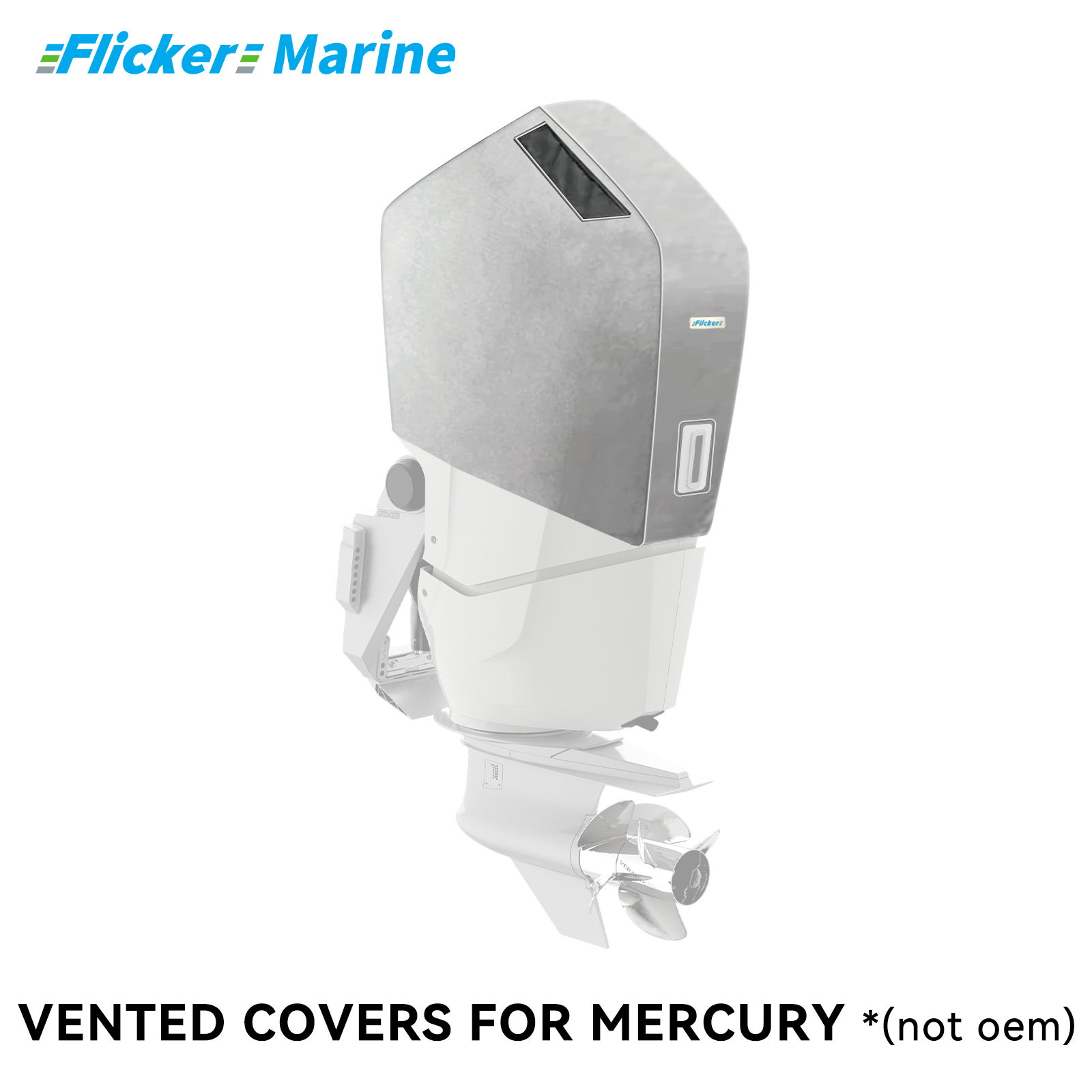 Grey Vented Covers for MERCURY