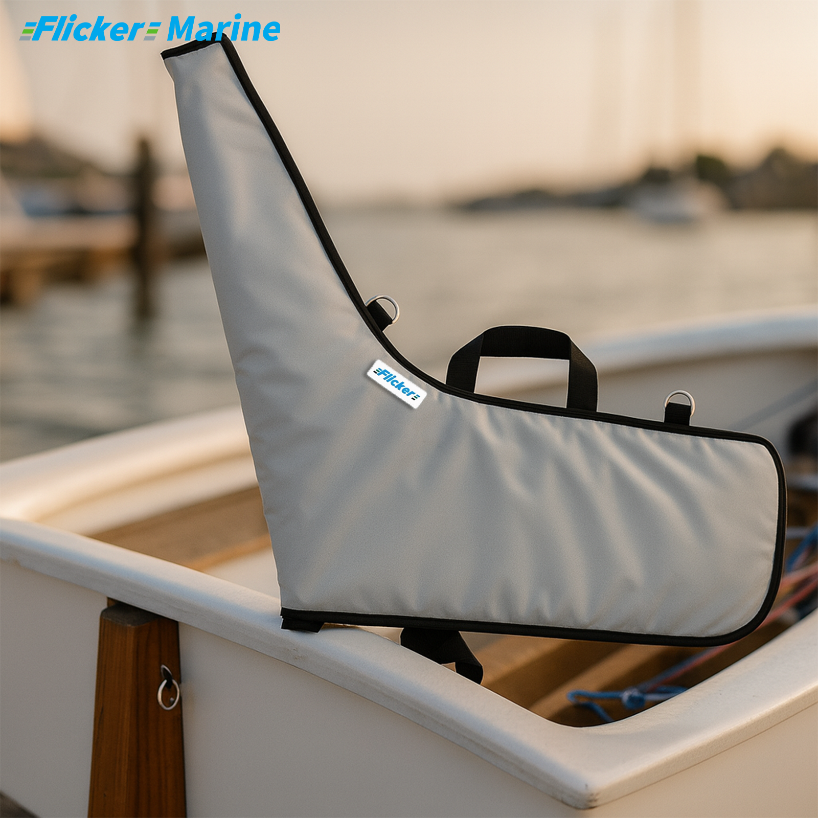 Sailboat Cover for Optimist – Custom Fit Dinghy Cover for Storage, Docking & Trailering