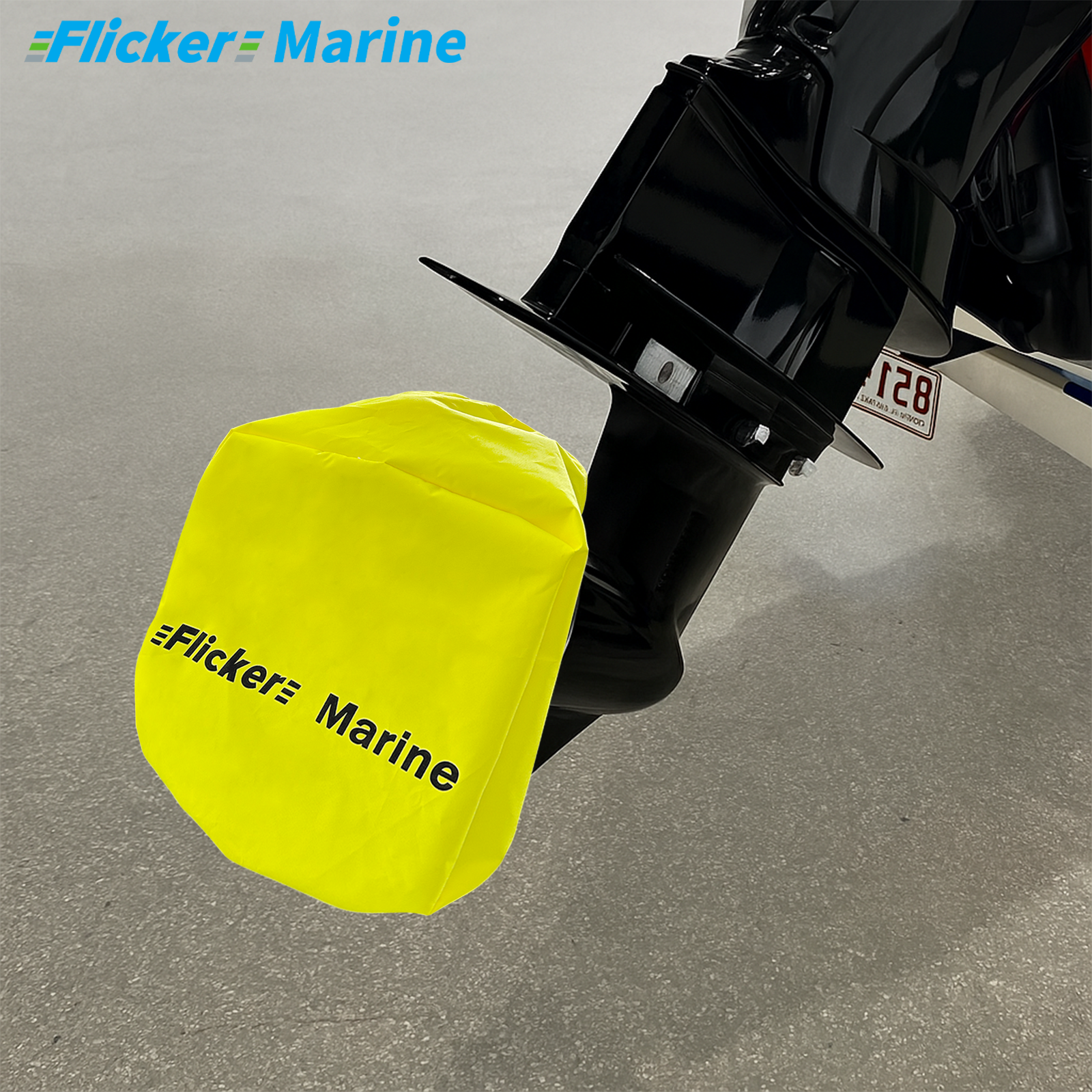 Flicker Propeller Cover, Practical Boat Propeller Protective Cover, Yellow