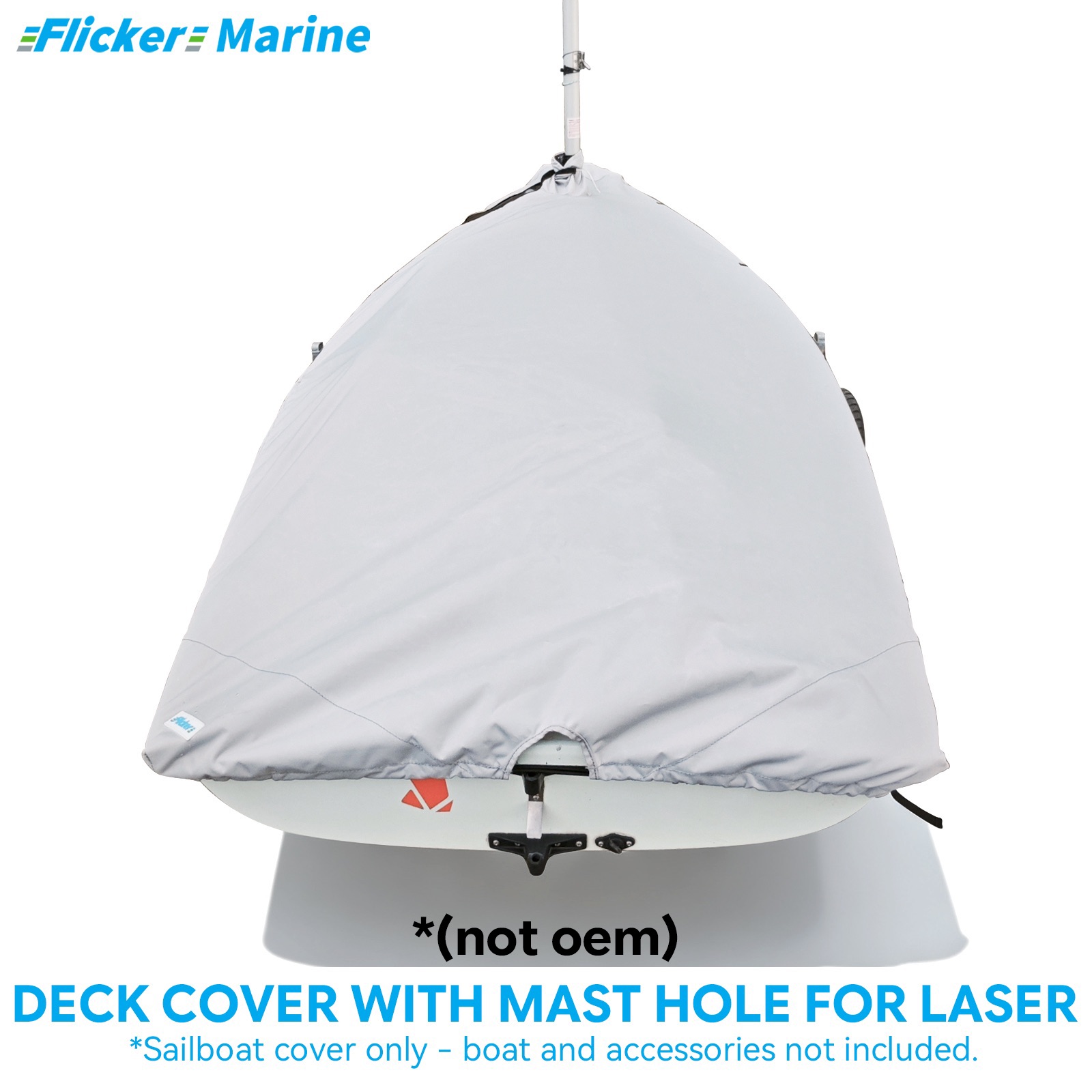 Sailboat Cover for Laser – Custom Fit Dinghy Cover for Storage, Docking & Trailering
