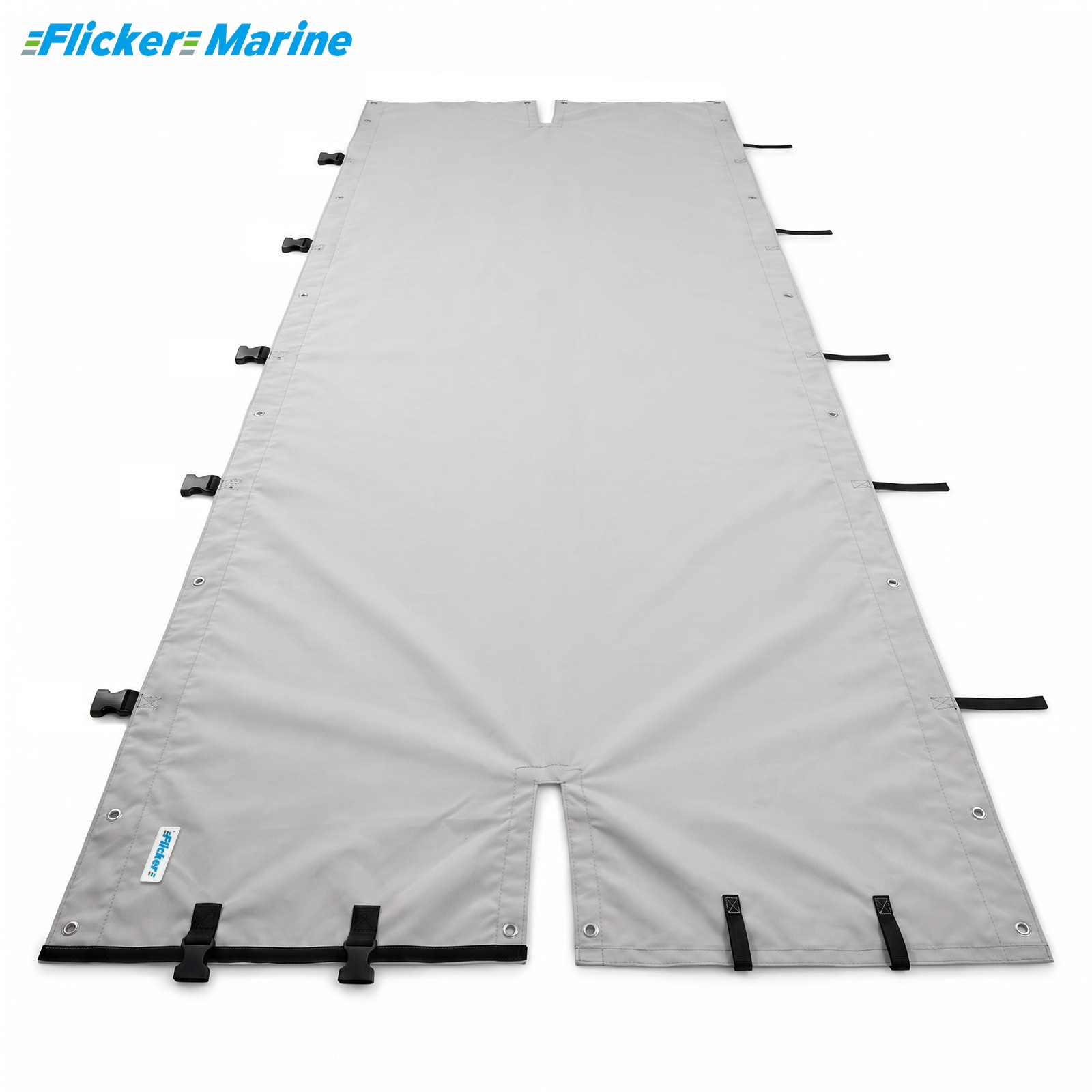 Mainsail Cover for Sailboats, UV Resistant Polyester Sail Cover, Reinforced Stitching, Weather Protection for Storage and Dockside Use