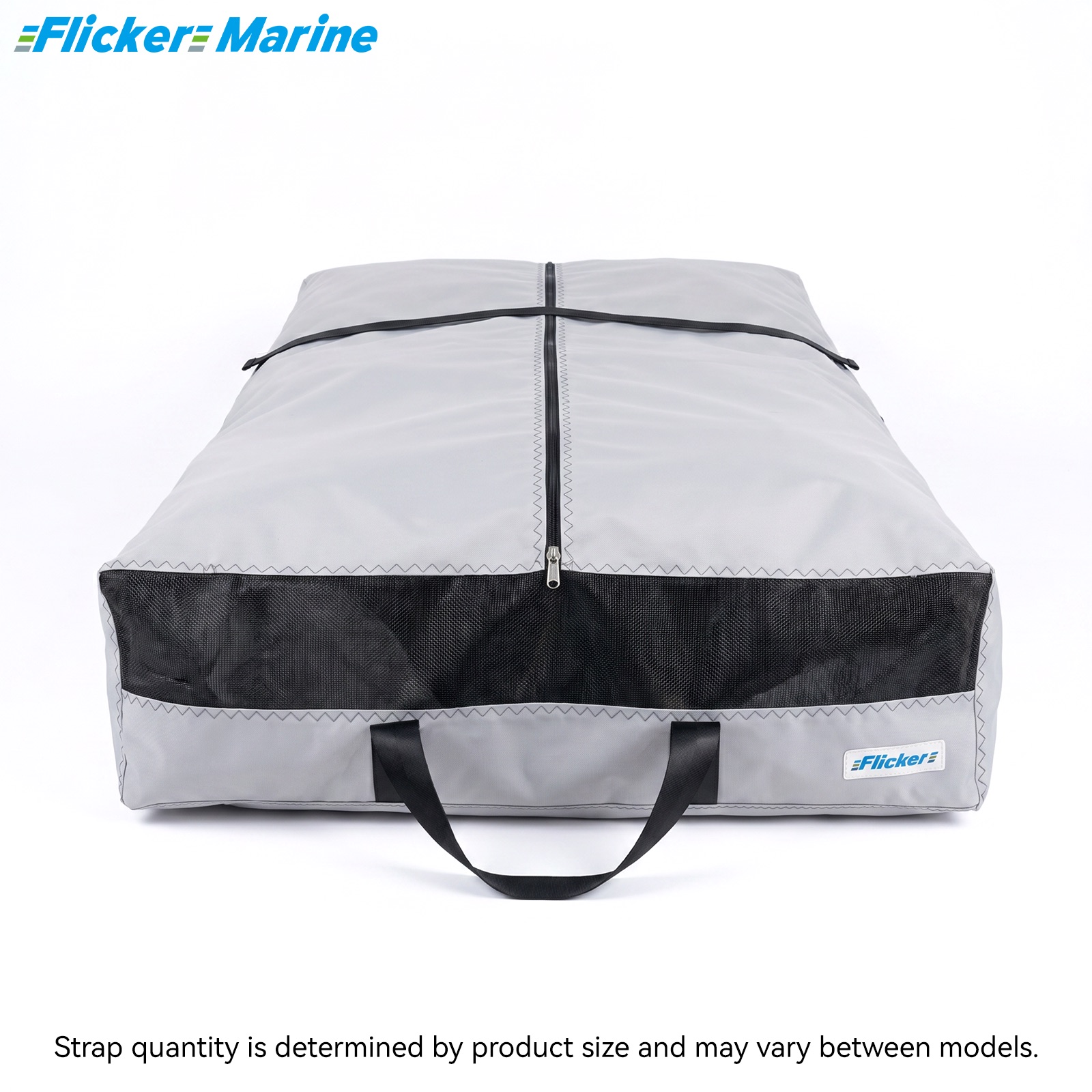 Long Mainsail Storage Bag, UV Resistant Polyester Sail Bag for Sailboats, Reinforced Stitching, Lightweight Foldable Design for Sail Storage and Transport