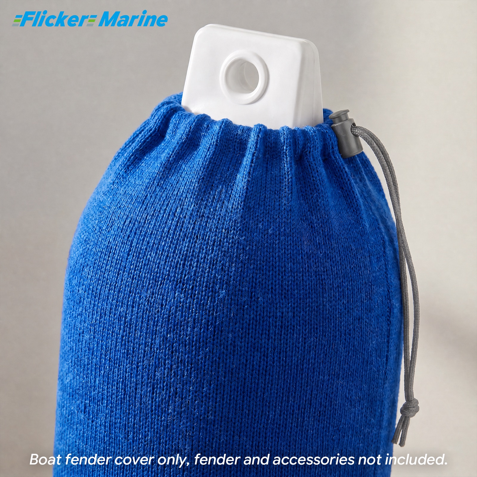 Flicker Royal Blue Boat Fender Cover Acrylic Marine Protective Cover for Yacht Boat Fenders 7 Sizes