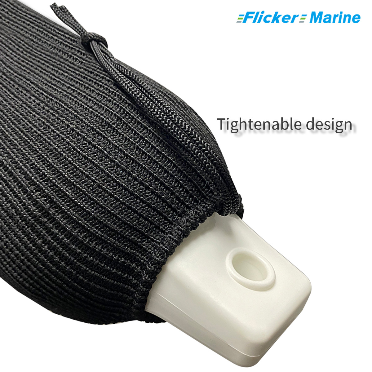 Black Boat Fender Covers