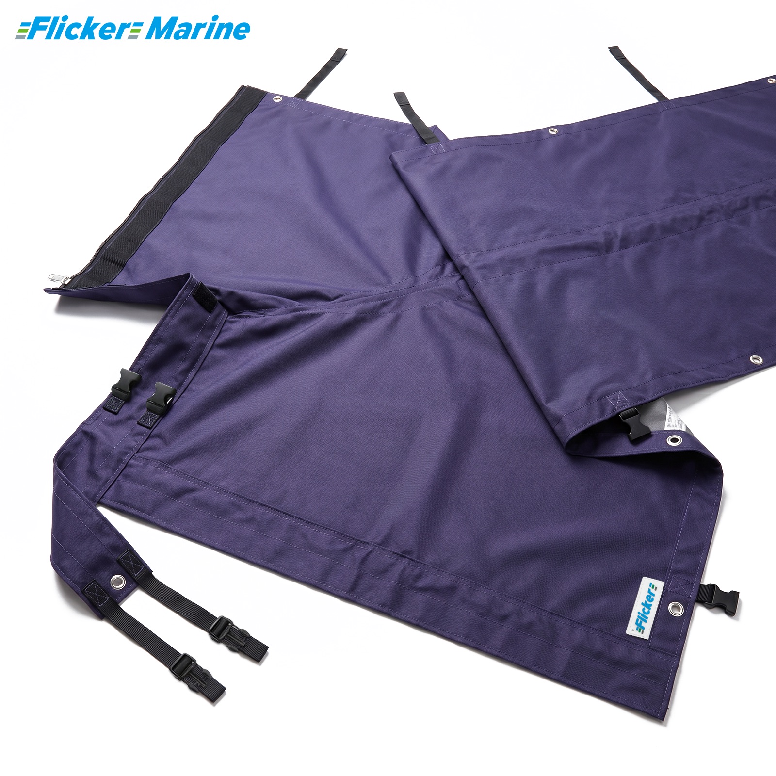 Mainsail Boom Cover, UV Resistant Polyester Sail Cover for Sailboat Boom, Reinforced Stitching, Weather Protection and Easy Storage