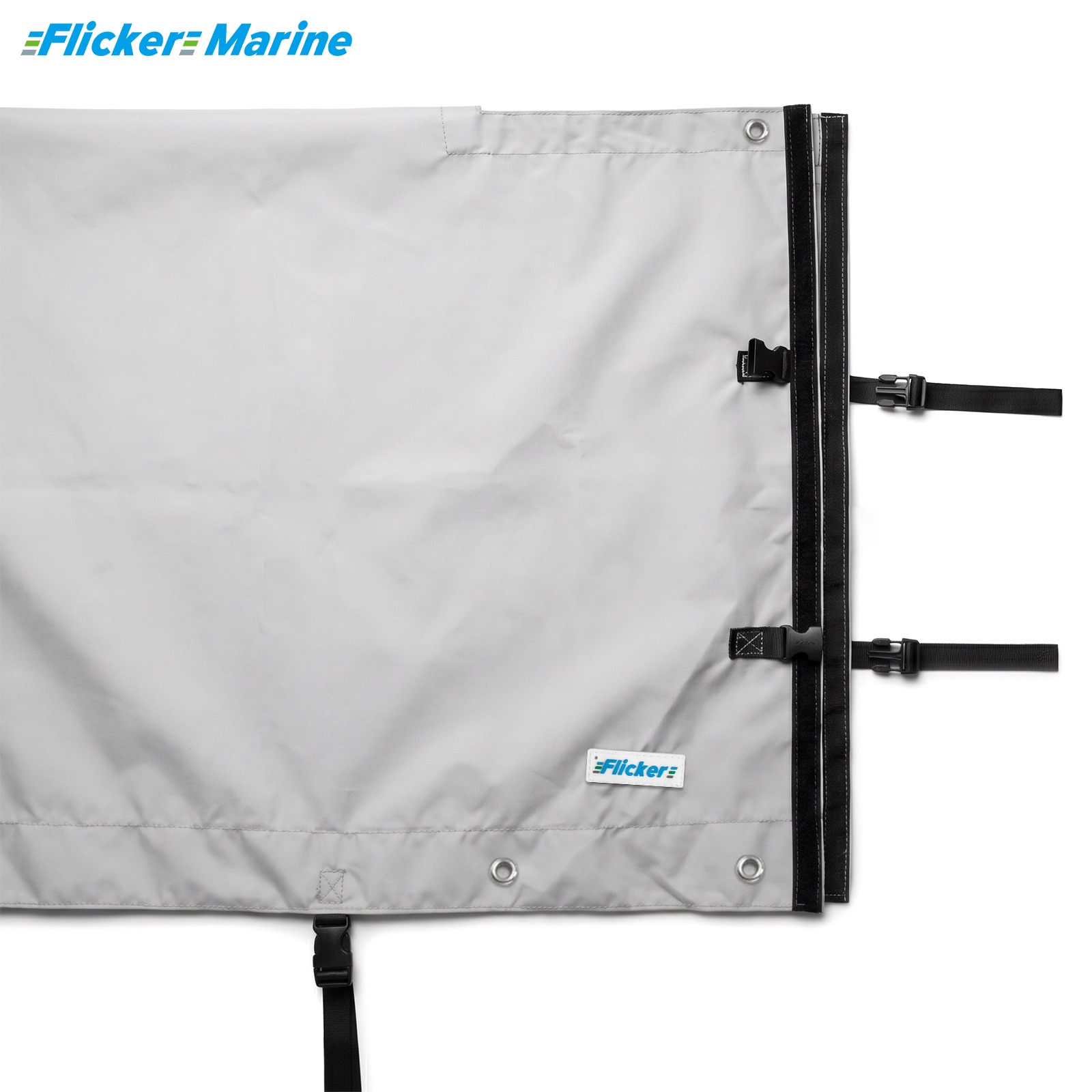 Mainsail Cover for Sailboats, UV Resistant Polyester Sail Cover, Reinforced Stitching, Weather Protection for Storage and Dockside Use