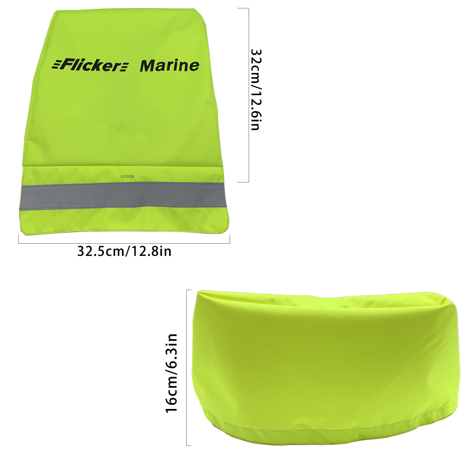 Flicker High-Visibility Propeller Safety Cover – Reflective, Weather-Resistant Guard for Outboard Motors【Size Customization Available】