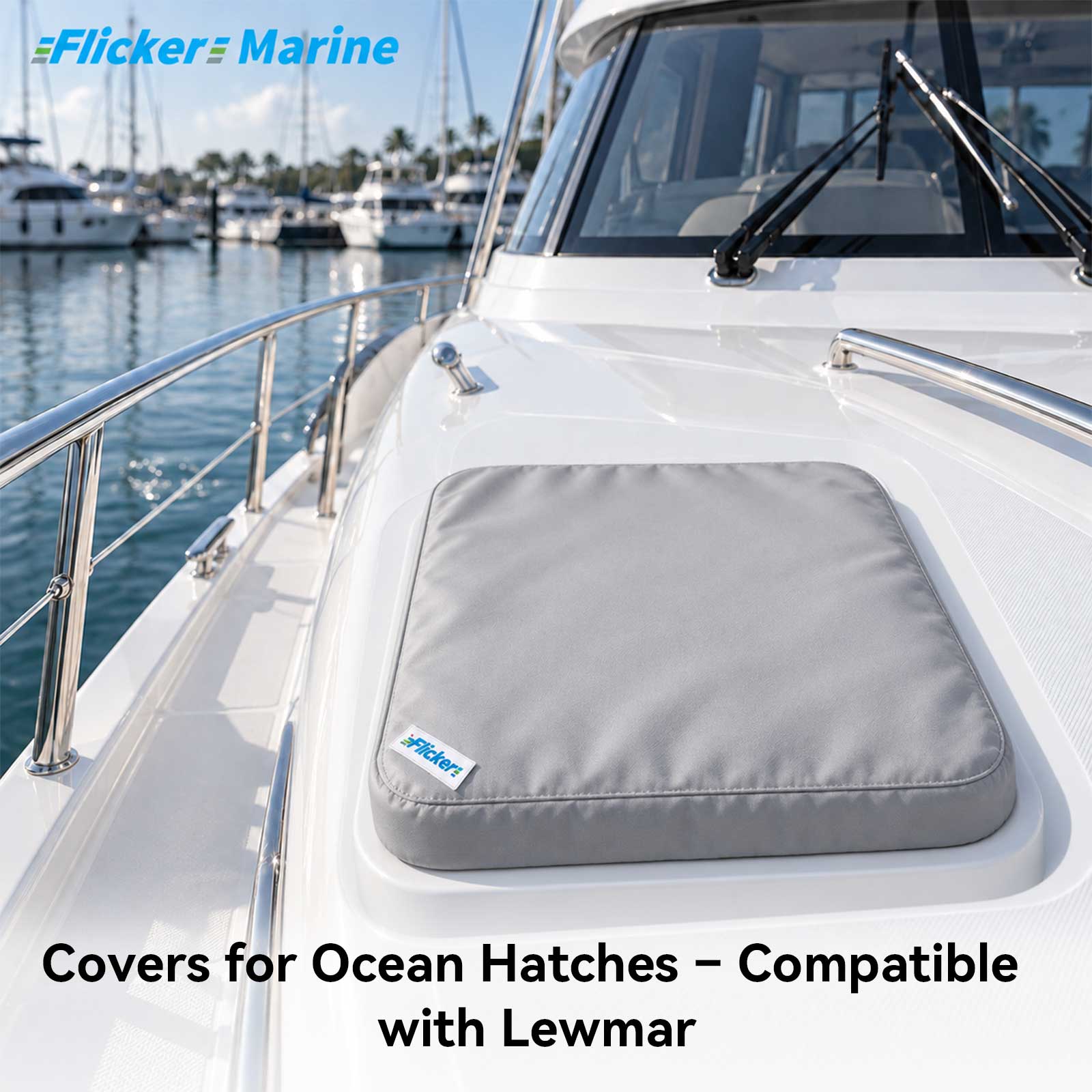 Lewmar Ocean Hatch Covers – UV-Resistant Marine Hatch Sun Covers