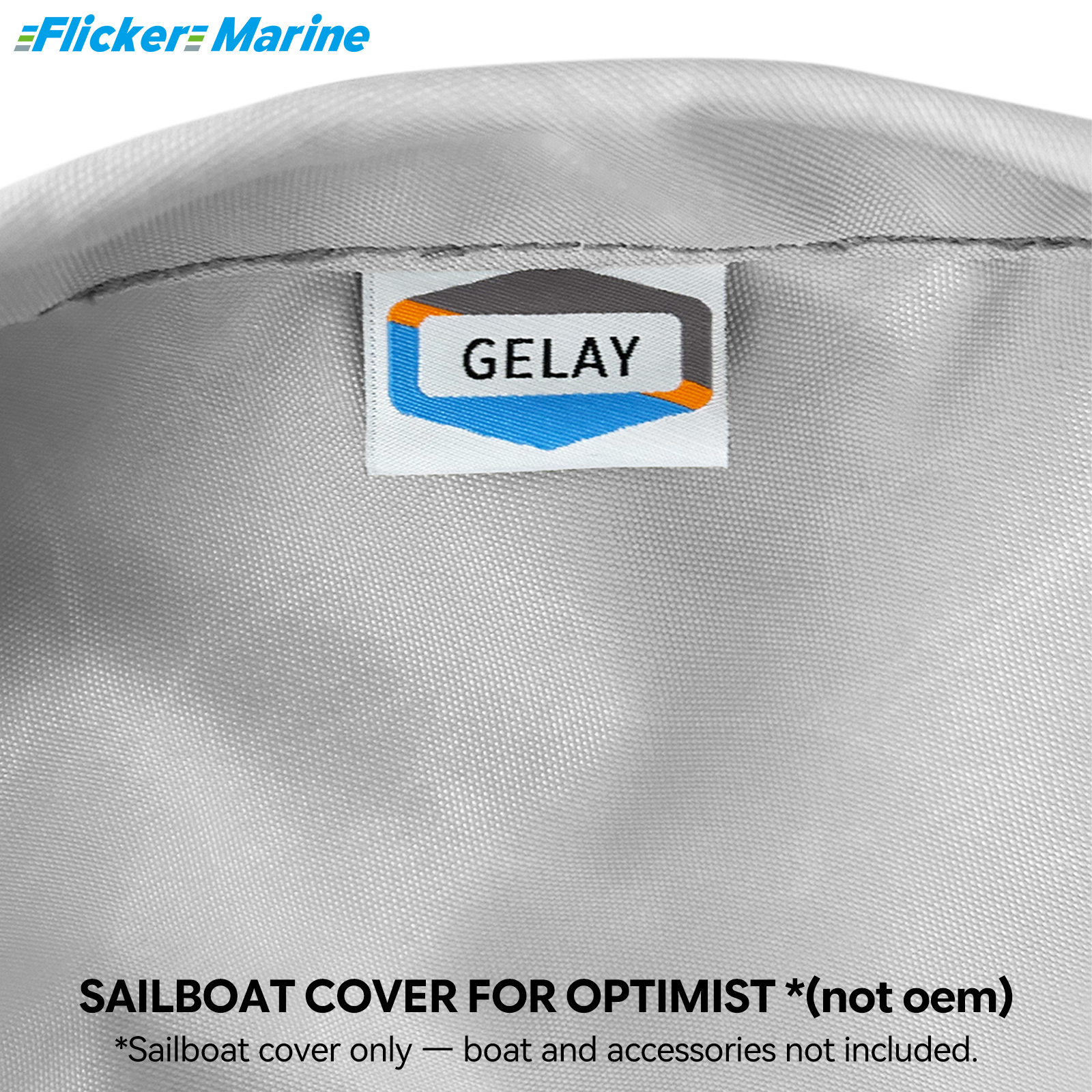 Sailboat Cover for Optimist – Custom Fit Dinghy Cover for Storage, Docking & Trailering