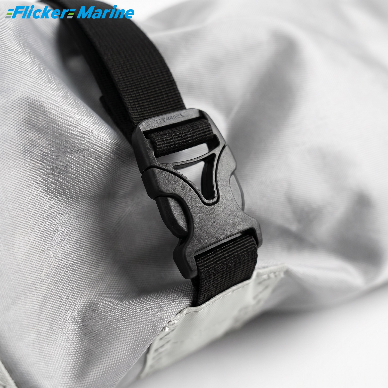 Long Mainsail Storage Bag, UV Resistant Polyester Sail Bag for Sailboats, Reinforced Stitching, Lightweight Foldable Design for Sail Storage and Transport