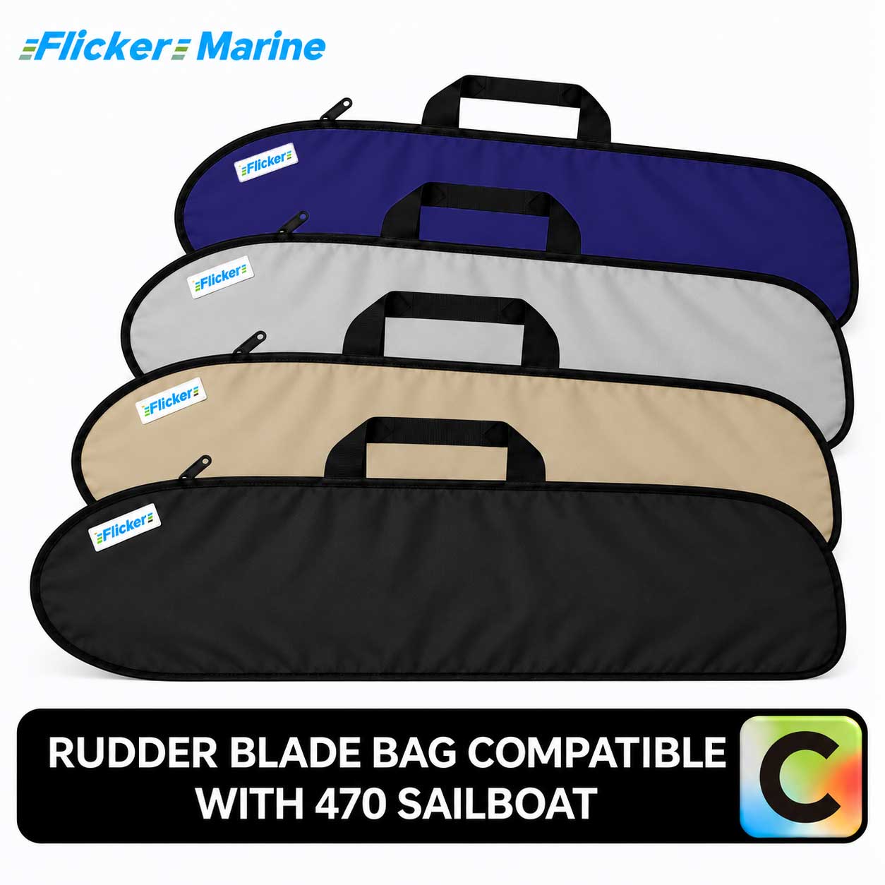 FLICKER MARINE Rudder Blade Bag