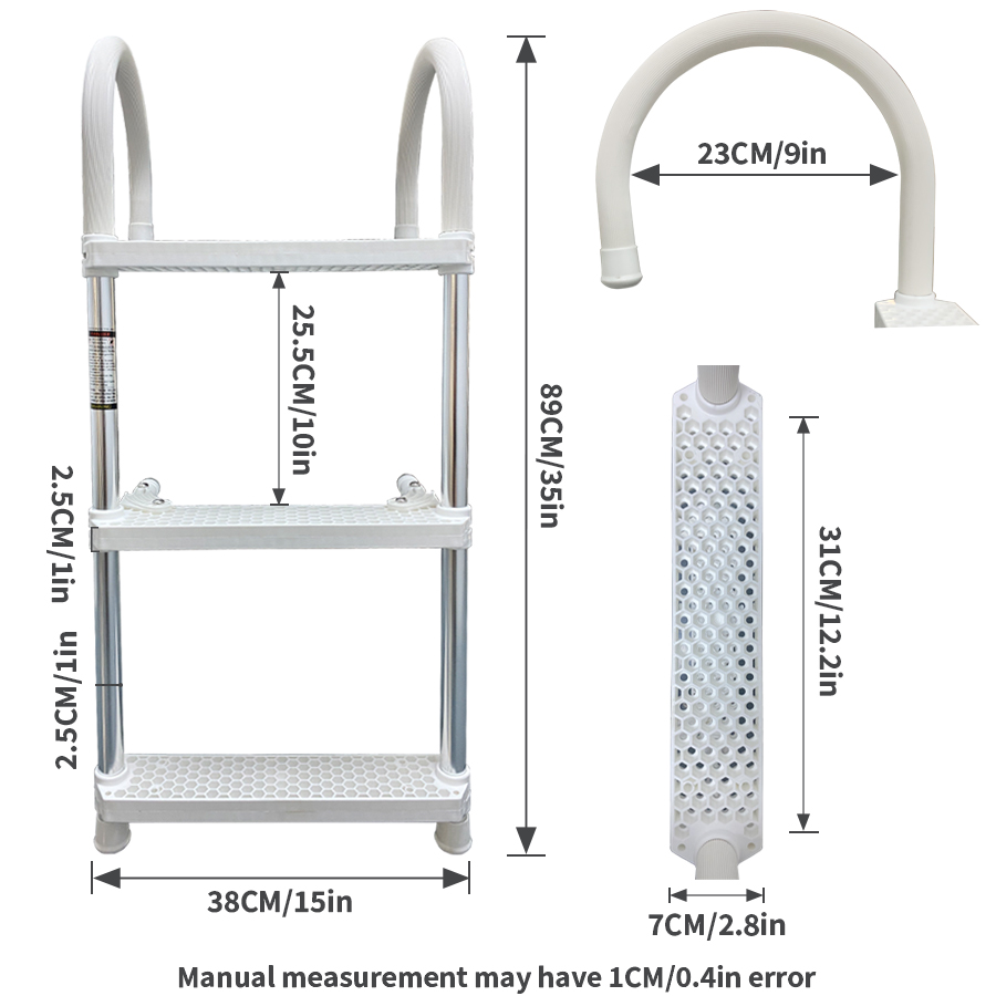 Boarding Aluminum Ladders