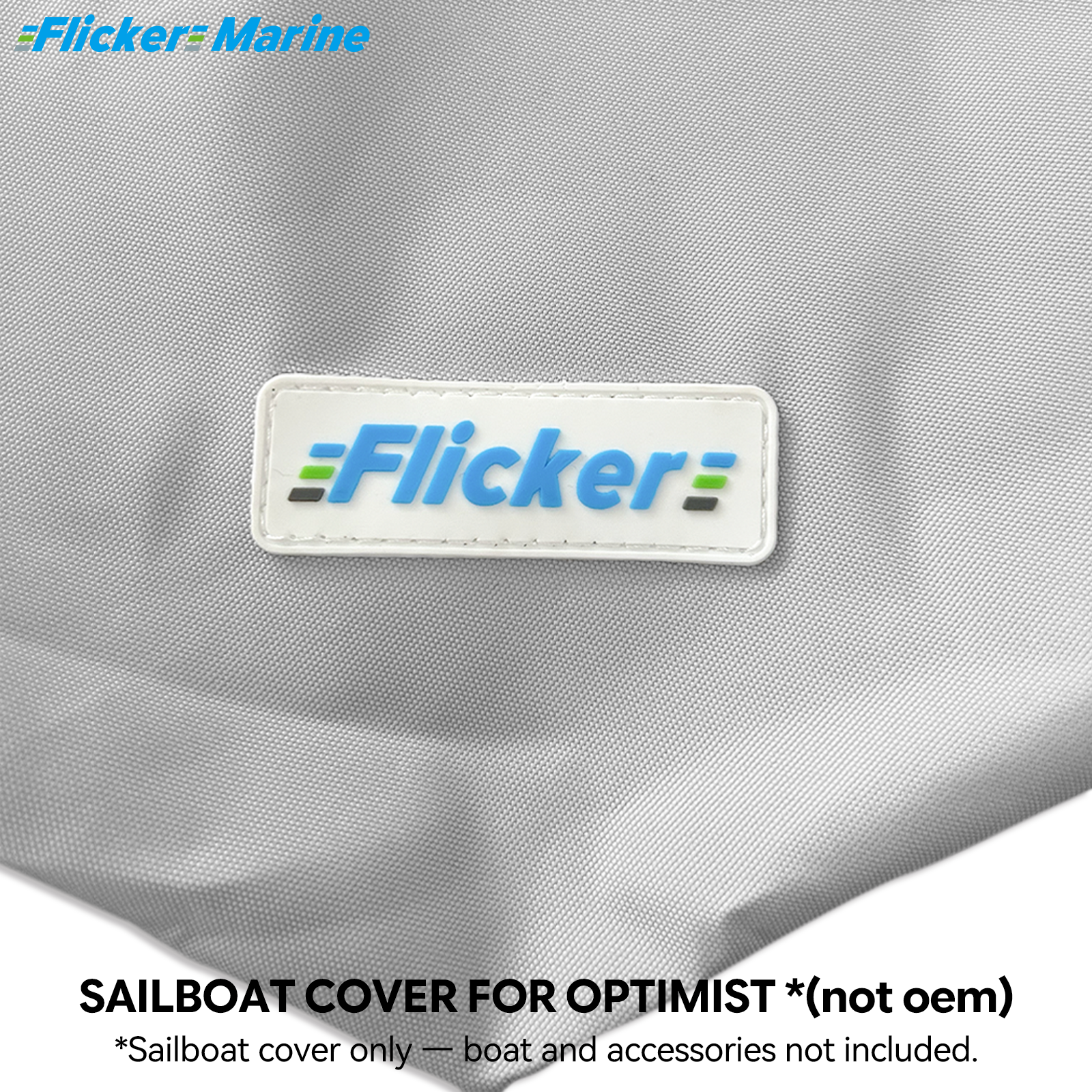 Sailboat Cover for Optimist – Custom Fit Dinghy Cover for Storage, Docking & Trailering