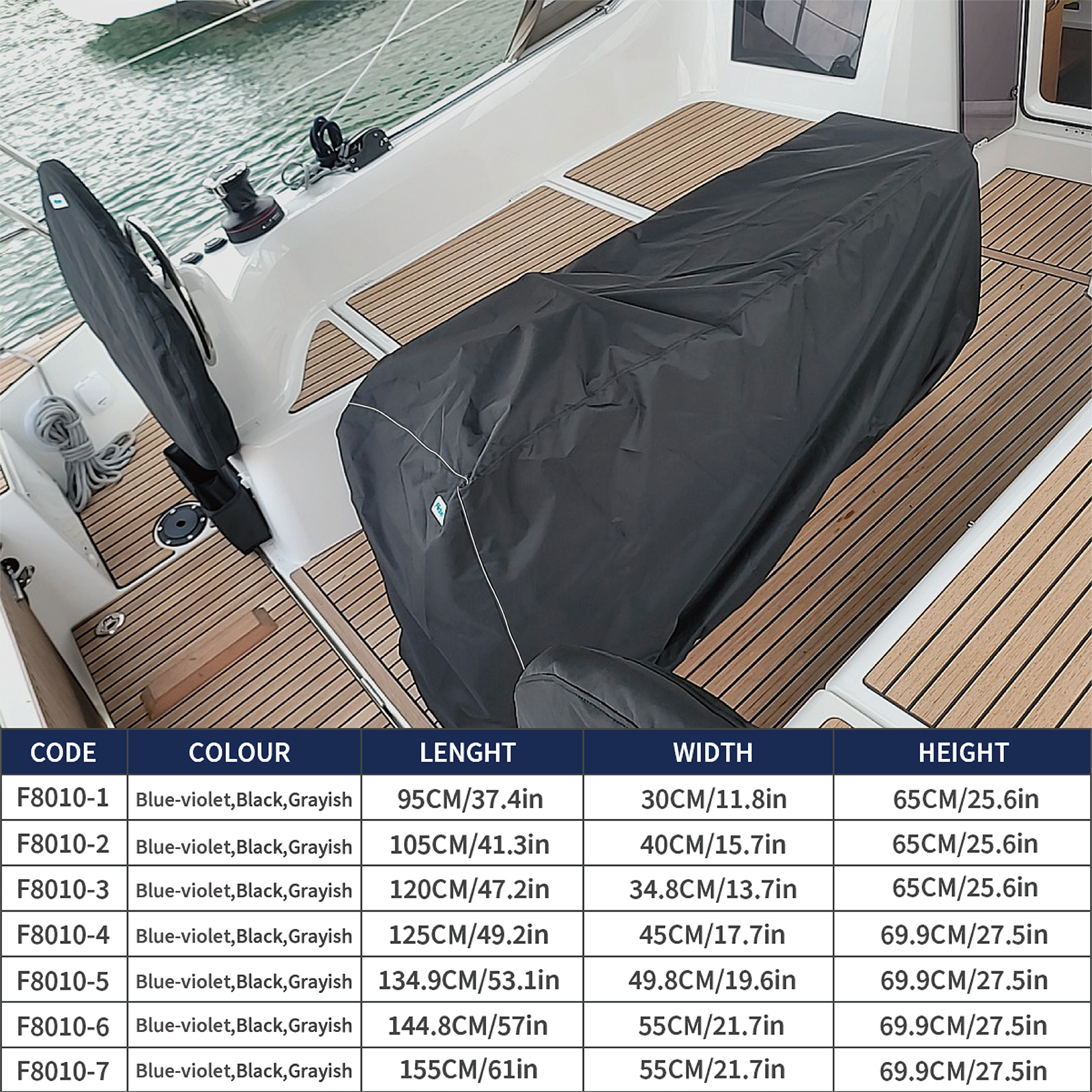 Cockpit Table covers