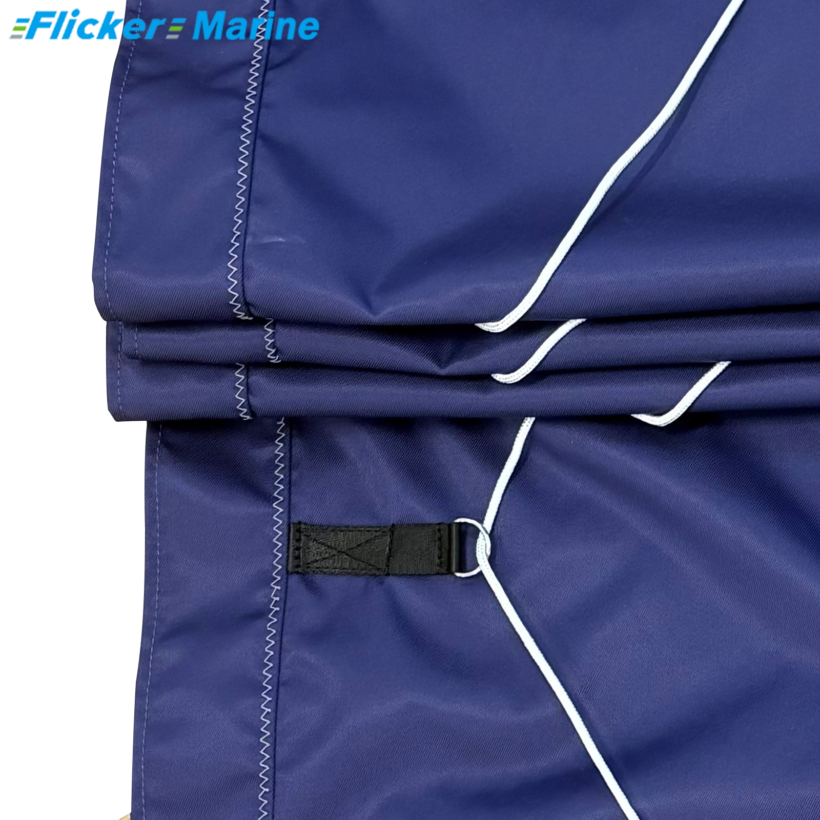 Flicker Furling Jib Sock – All-Weather Headsail Cover with UV Protection (Multiple Sizes)【Size Customization Available】