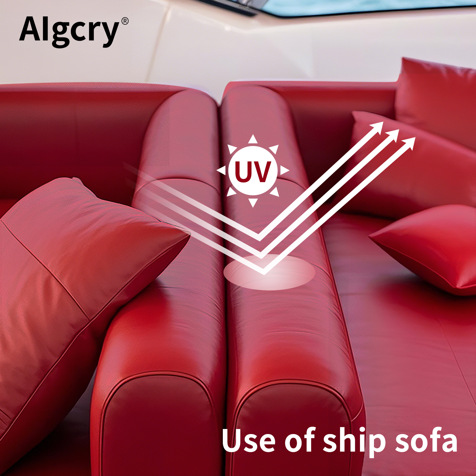 Yacht Specific PVC Leather 3 Yards, Marine Upholstery Synthetic Leather for Boat Seats, Cushions and Interior