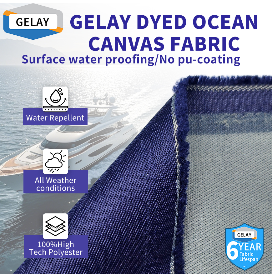GELAY Ocean canvas+Plus Reinforced fabrics