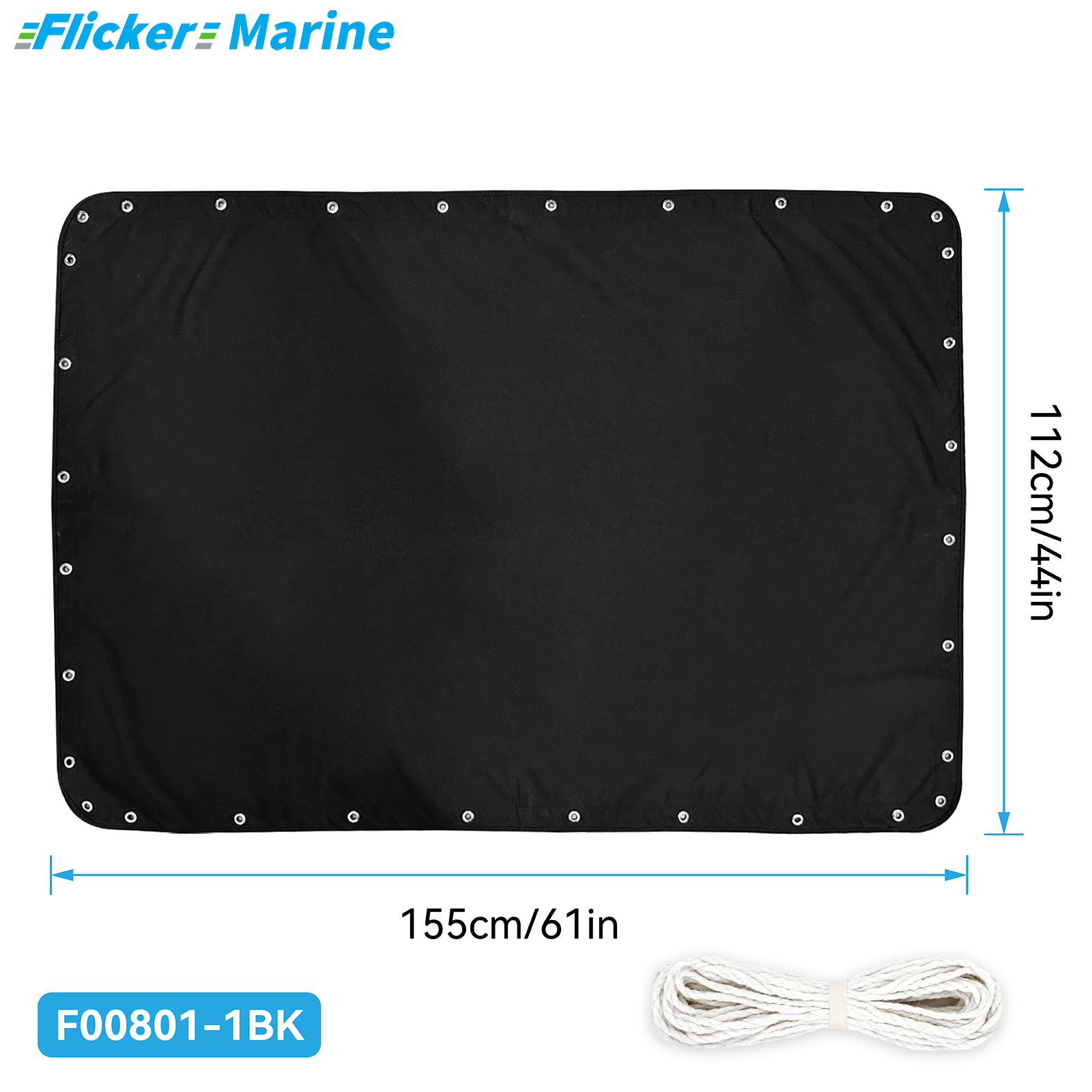 Marine T-Top Canvas, Heavy Duty UV Resistant Boat T-Top Replacement Cover, Durable Polyester Canopy for Center Console Boats