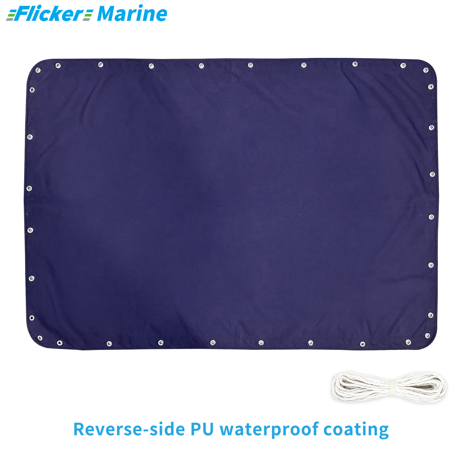 Marine T-Top Canvas, Heavy Duty UV Resistant Boat T-Top Replacement Cover, Durable Polyester Canopy for Center Console Boats