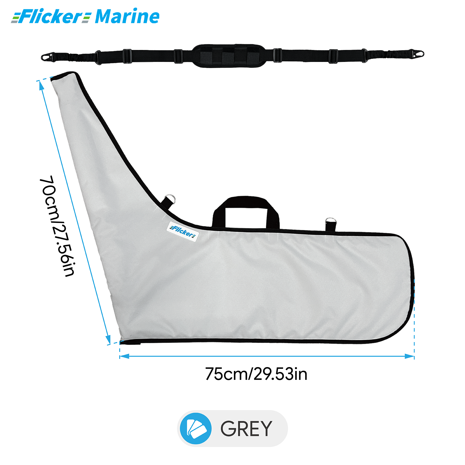 Sailboat Cover for Optimist – Custom Fit Dinghy Cover for Storage, Docking & Trailering