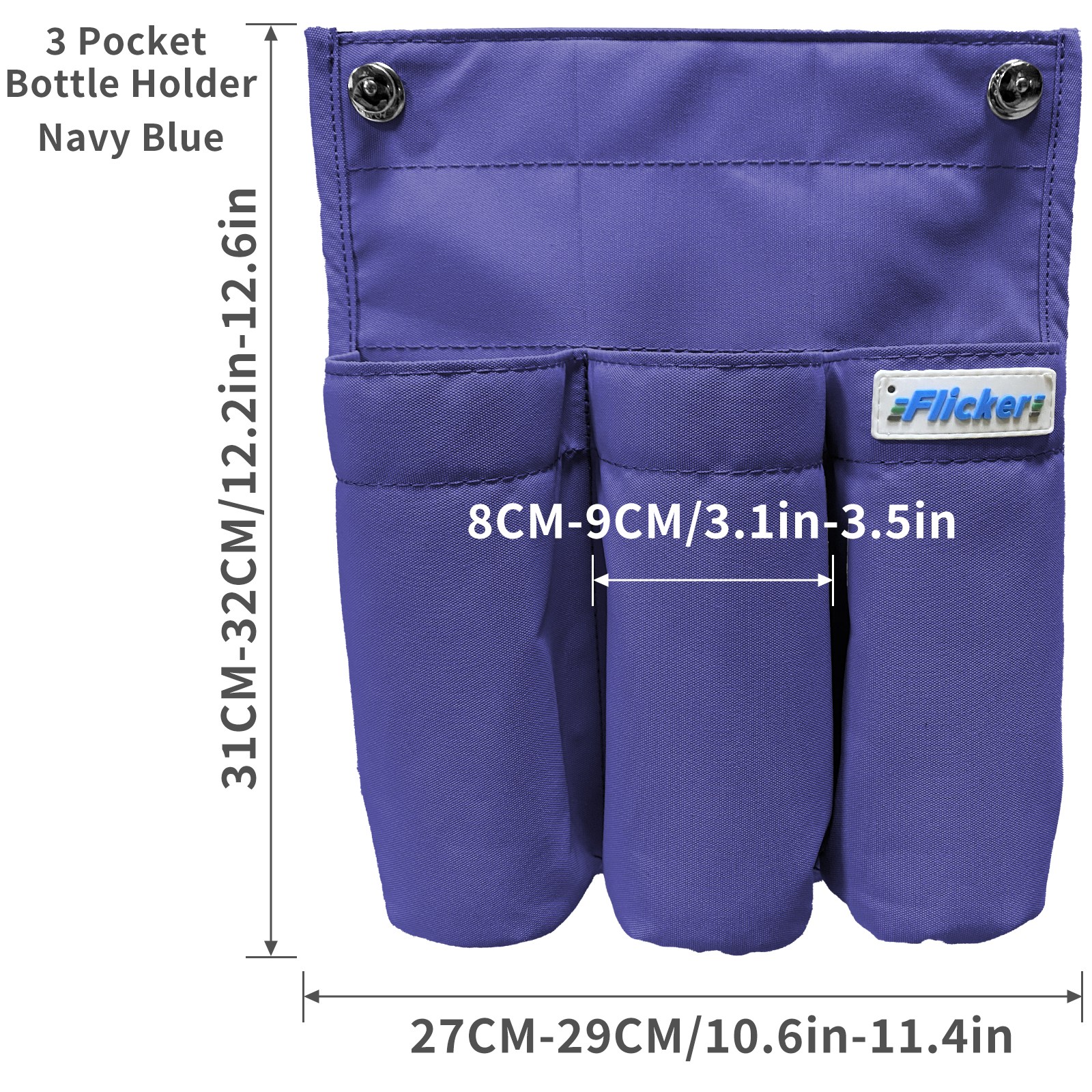 Flicker Quick-Detach Waterproof Rope Storage Bag – 2, 3 & 4 Compartment Options for Sailboats and Docks