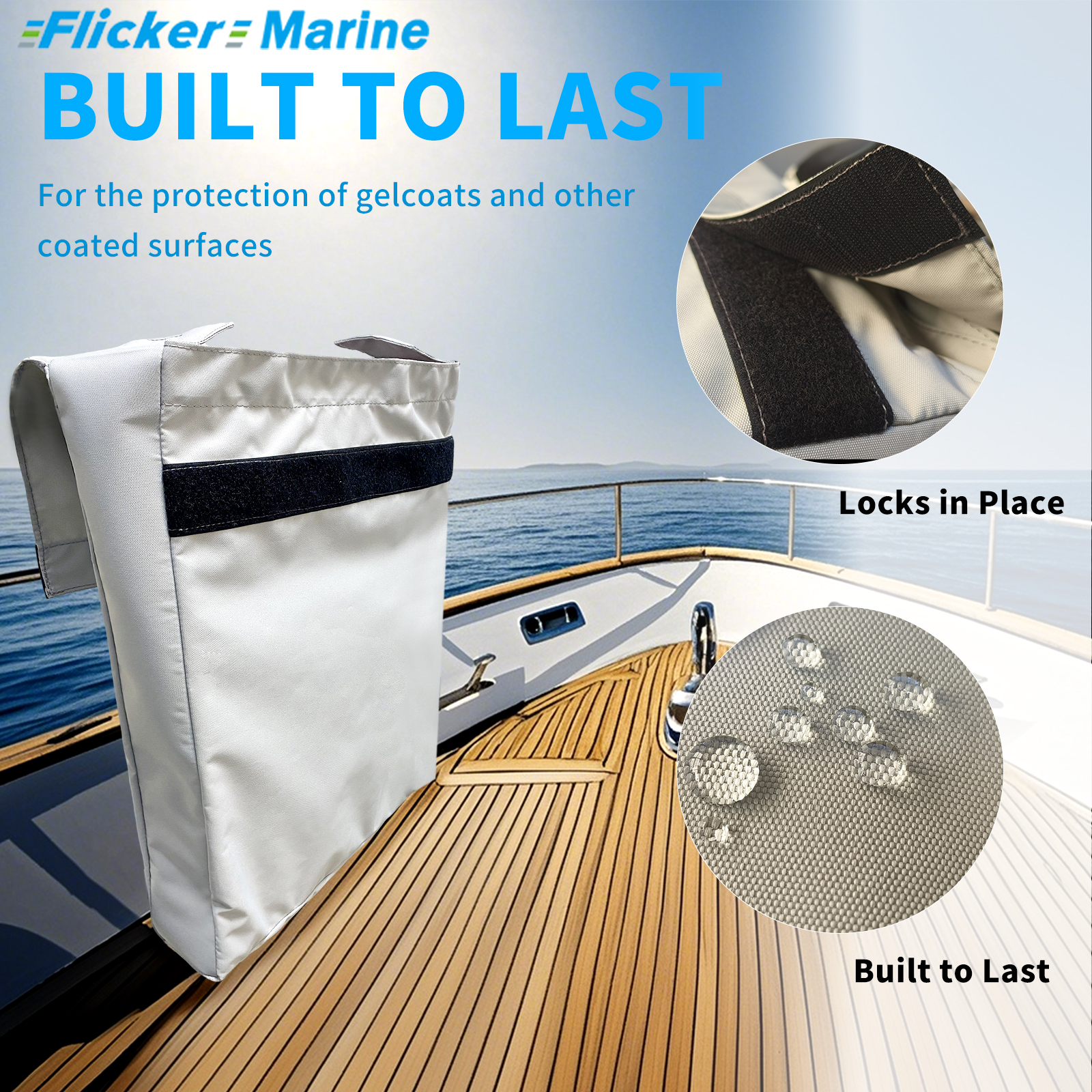 Flicker Marine Life Jacket & Gear Storage Bag – Waterproof Hanging Organizer for Boats and Outdoors