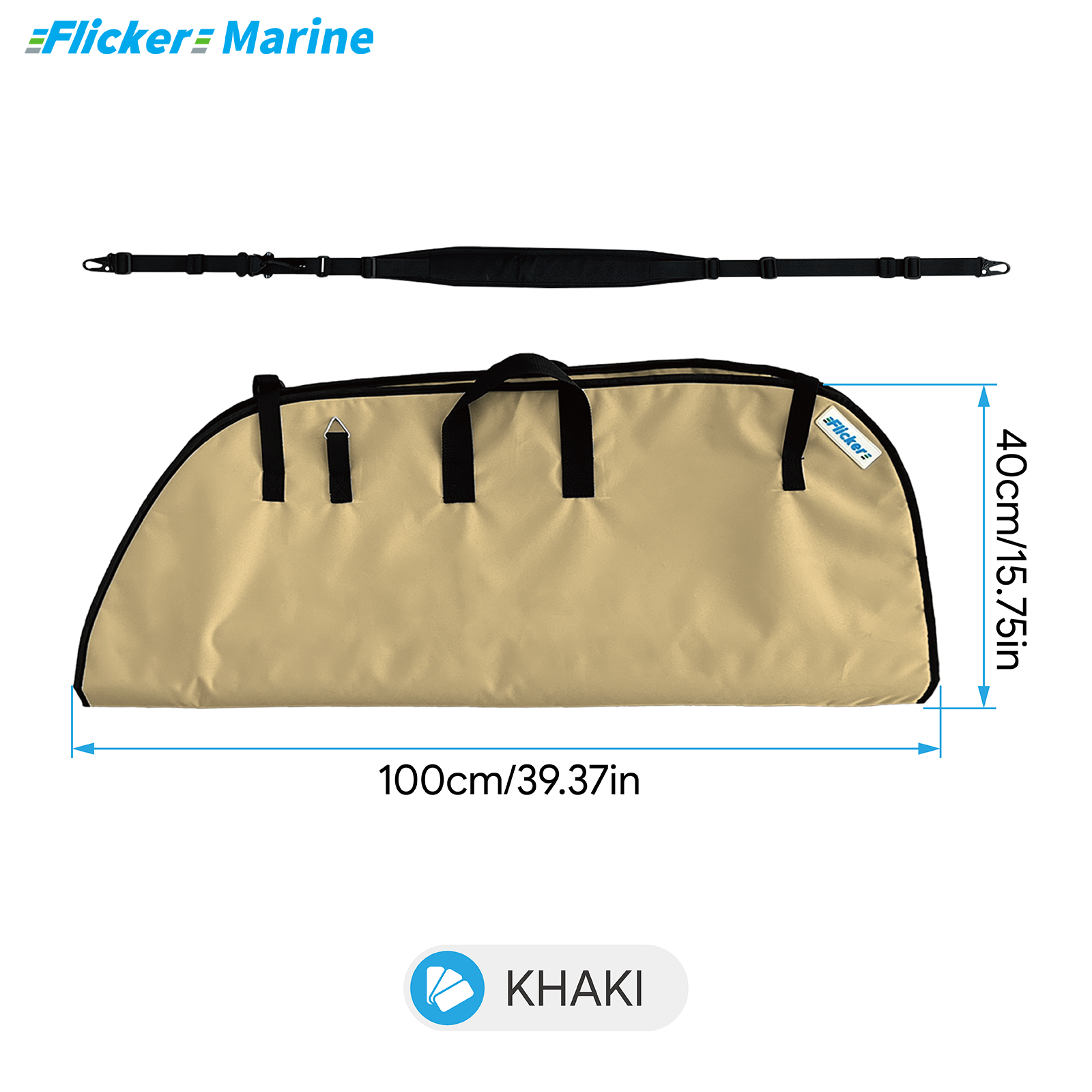 Sailboat Cover for Byte CII – Custom Fit Dinghy Cover for Storage, Docking & Trailering