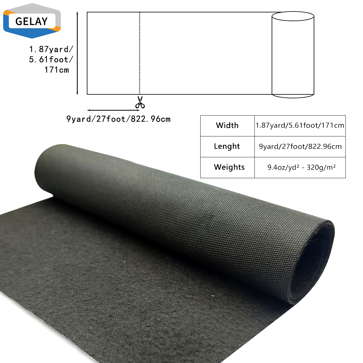 Ocean canvas + Composite fleece Fabric
