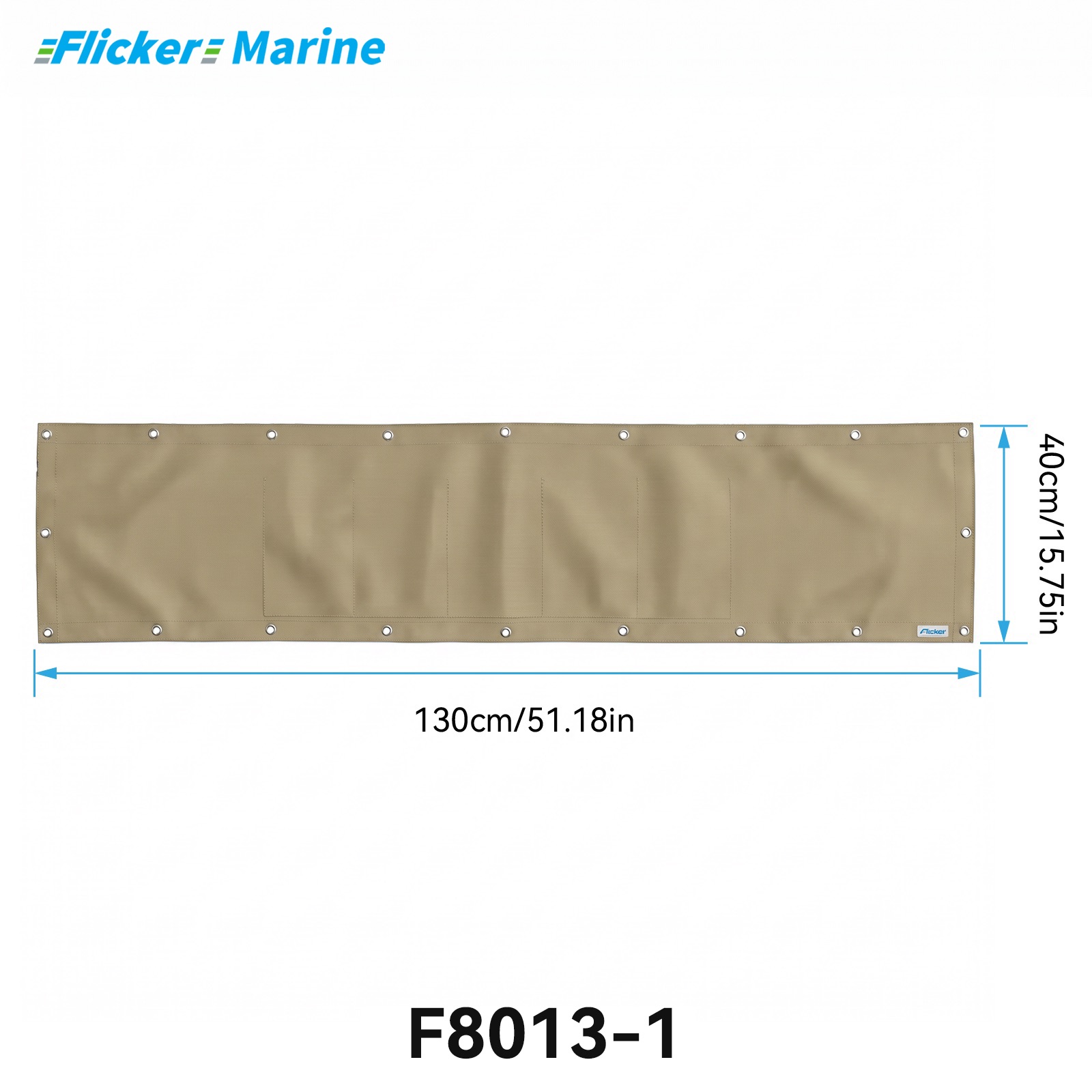 Marine Privacy Screen for Boat Railings, UV Resistant Polyester Lifeline Shade Panel, Durable Privacy Cover for Sailboats and Yachts