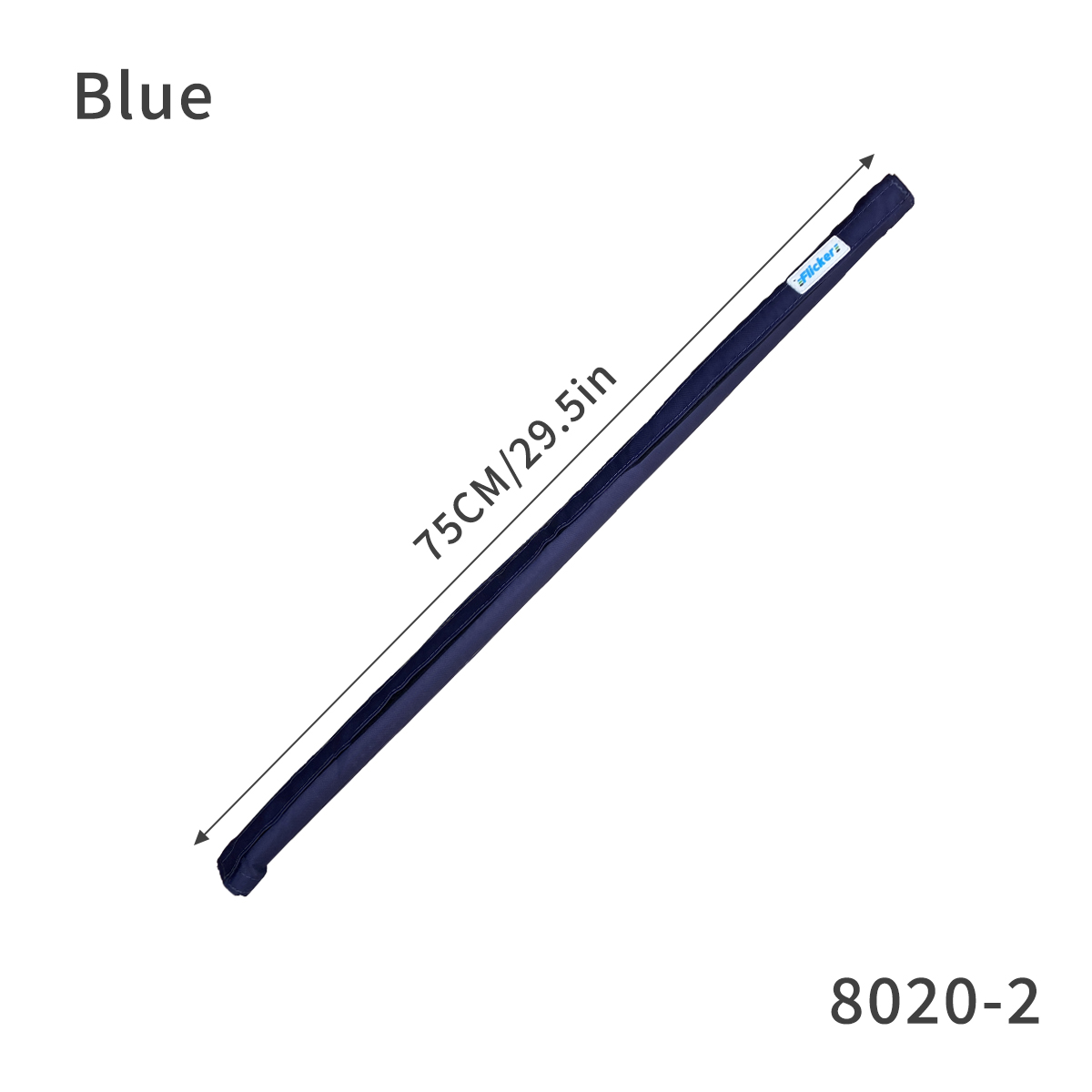  Flicker Sailboat Fence Handrail Covers, Polyester Composite Oxford Fabric, High Color Fastness, Sunlight Resistant, Wear-Resistant with PVC Pipe Inside for Universal Fit